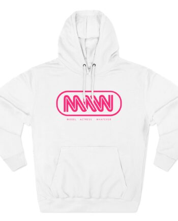 Suki Waterhouse MAW Logo Three-Panel Fleece Hoodie