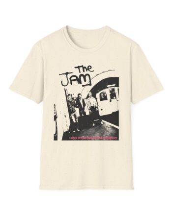 TJ Down at the Tube Station Unisex Softstyle T-Shirt