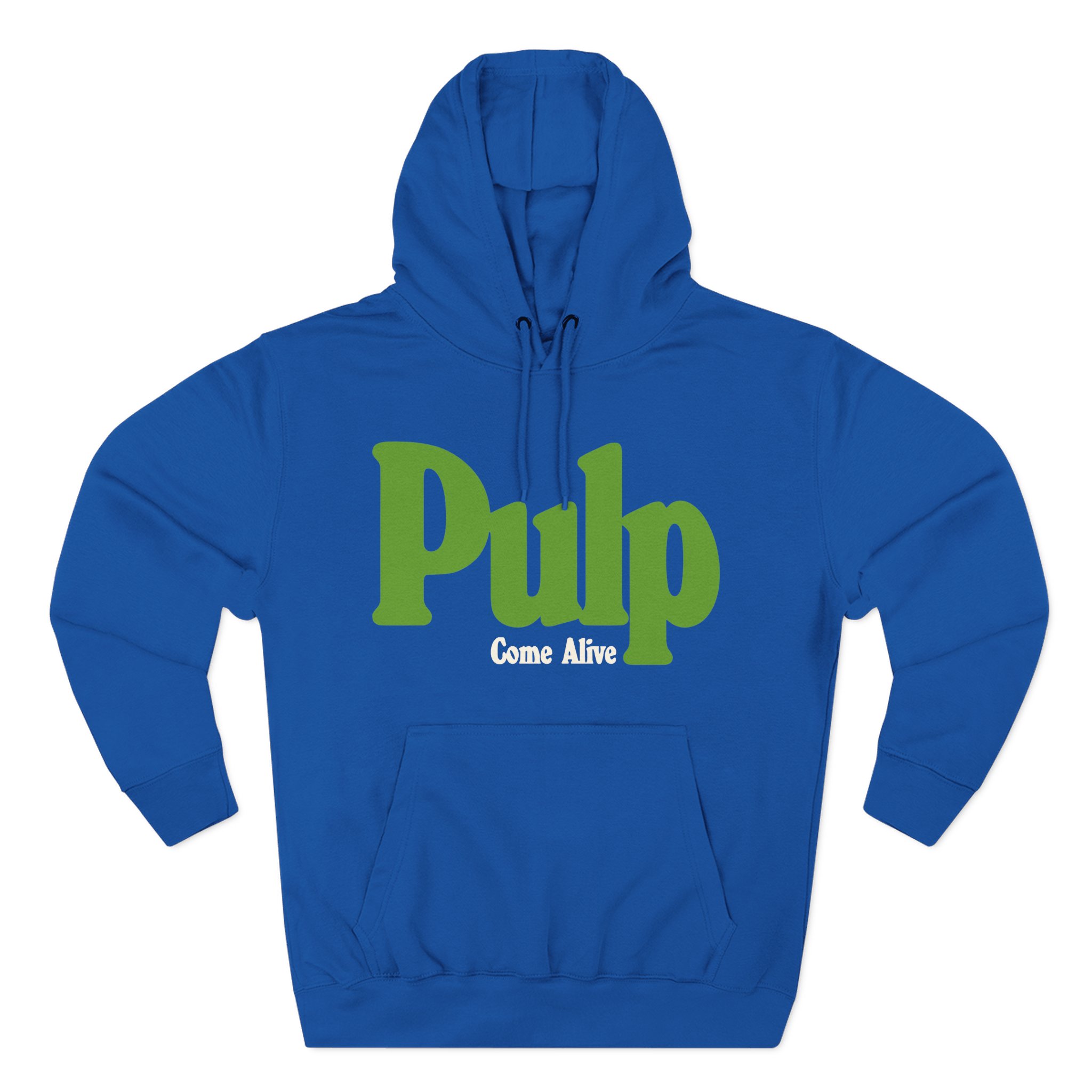 Pulp Come Alive Three-Panel Fleece Hoodie