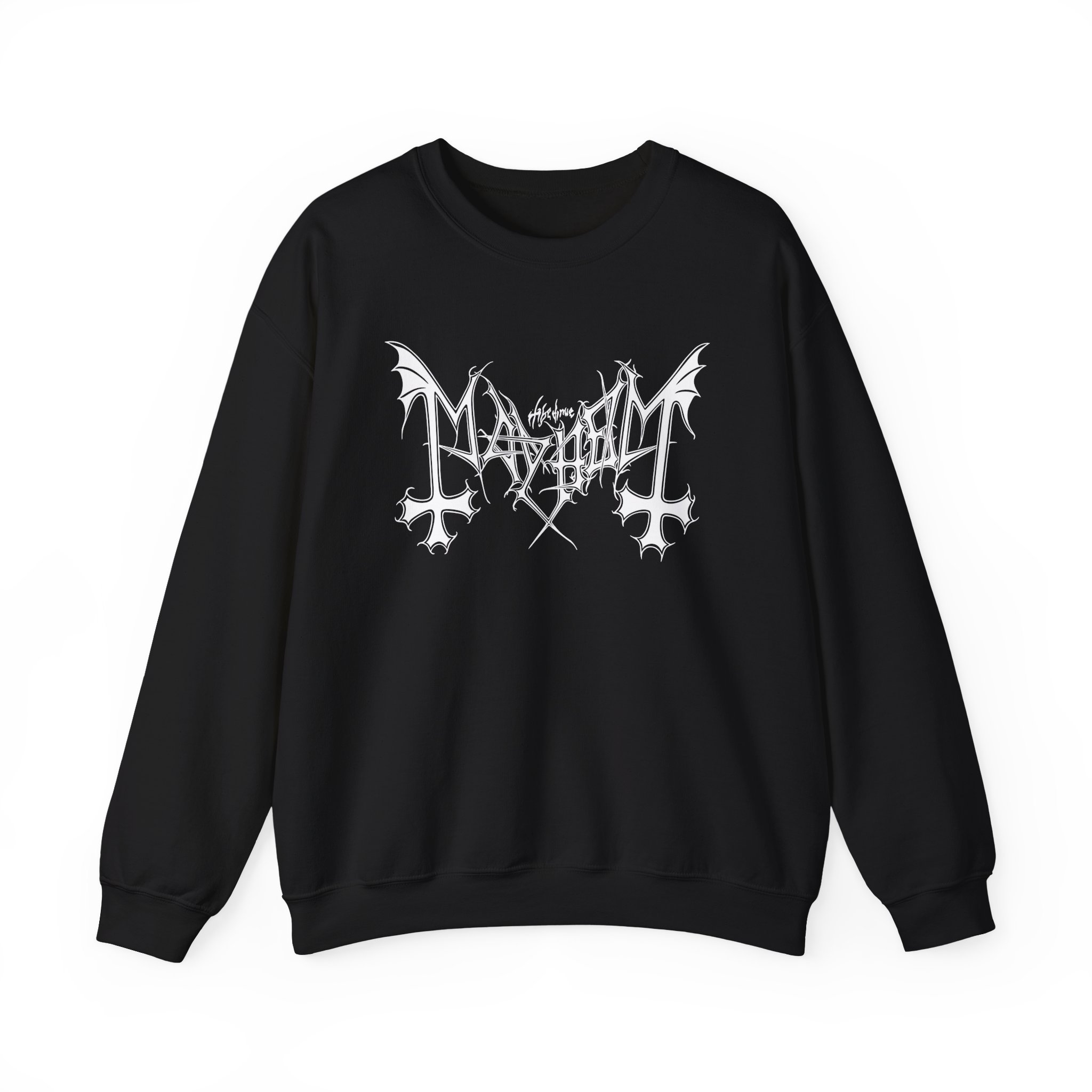 Mayhem Logo Unisex Heavy Blendâ„¢ Crewneck Sweatshirt