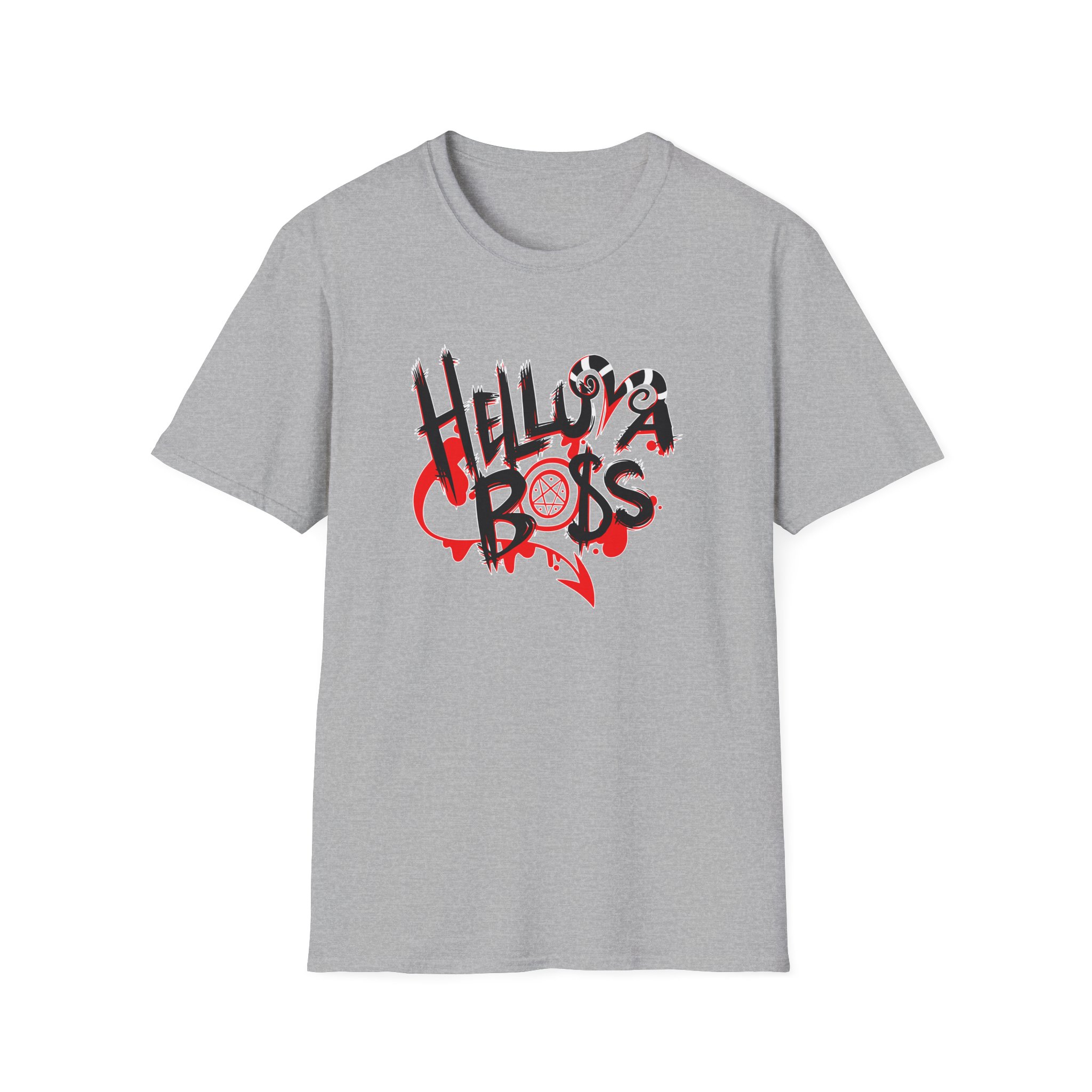 Helluva Boss Logo Unisex Softstyle T-Shirt