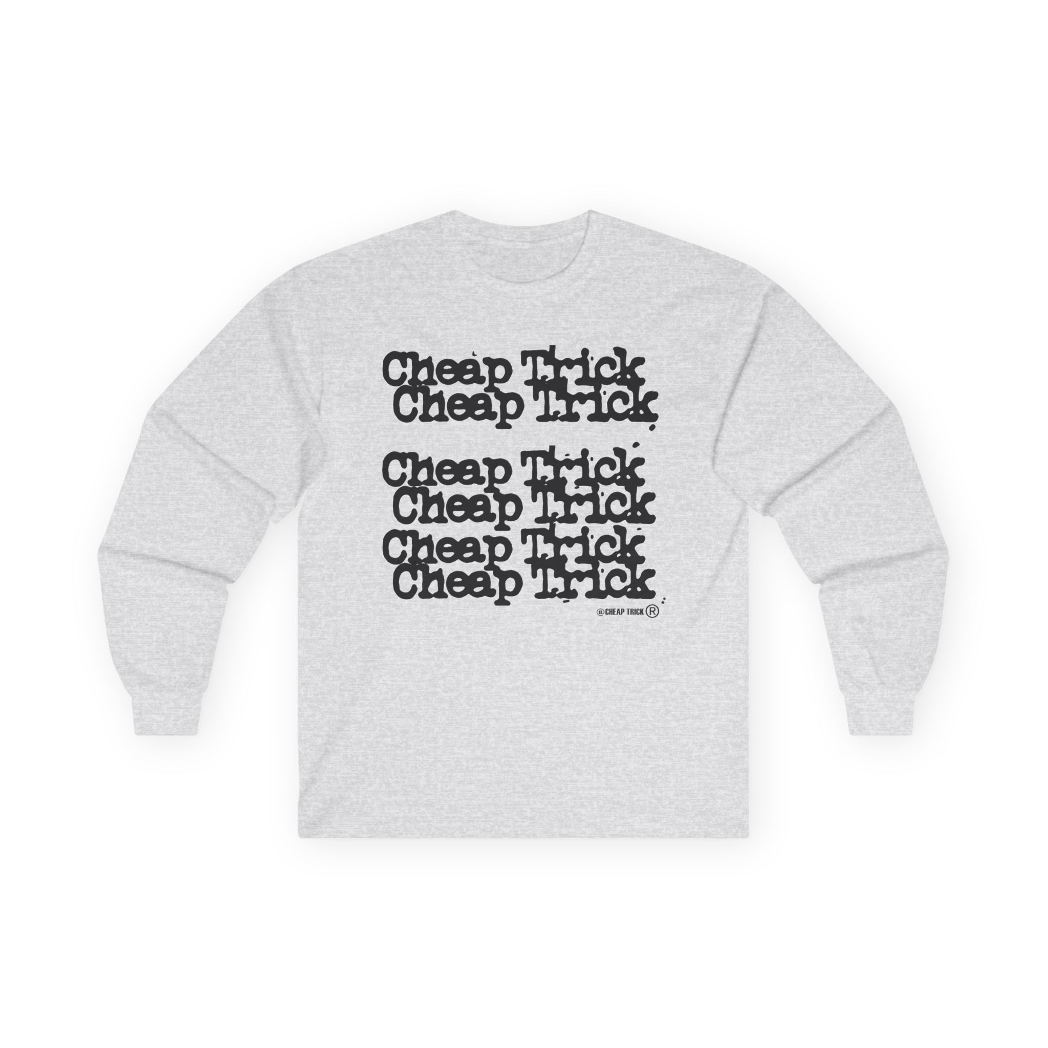 Cheap Trick Stacked Logo Unisex Ultra Cotton Long Sleeve Tee