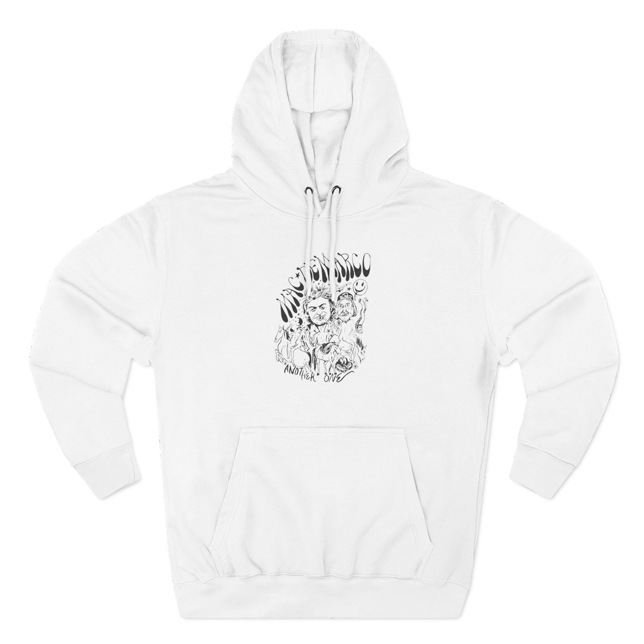 Mac Demarco Another One Three-Panel Fleece Hoodie