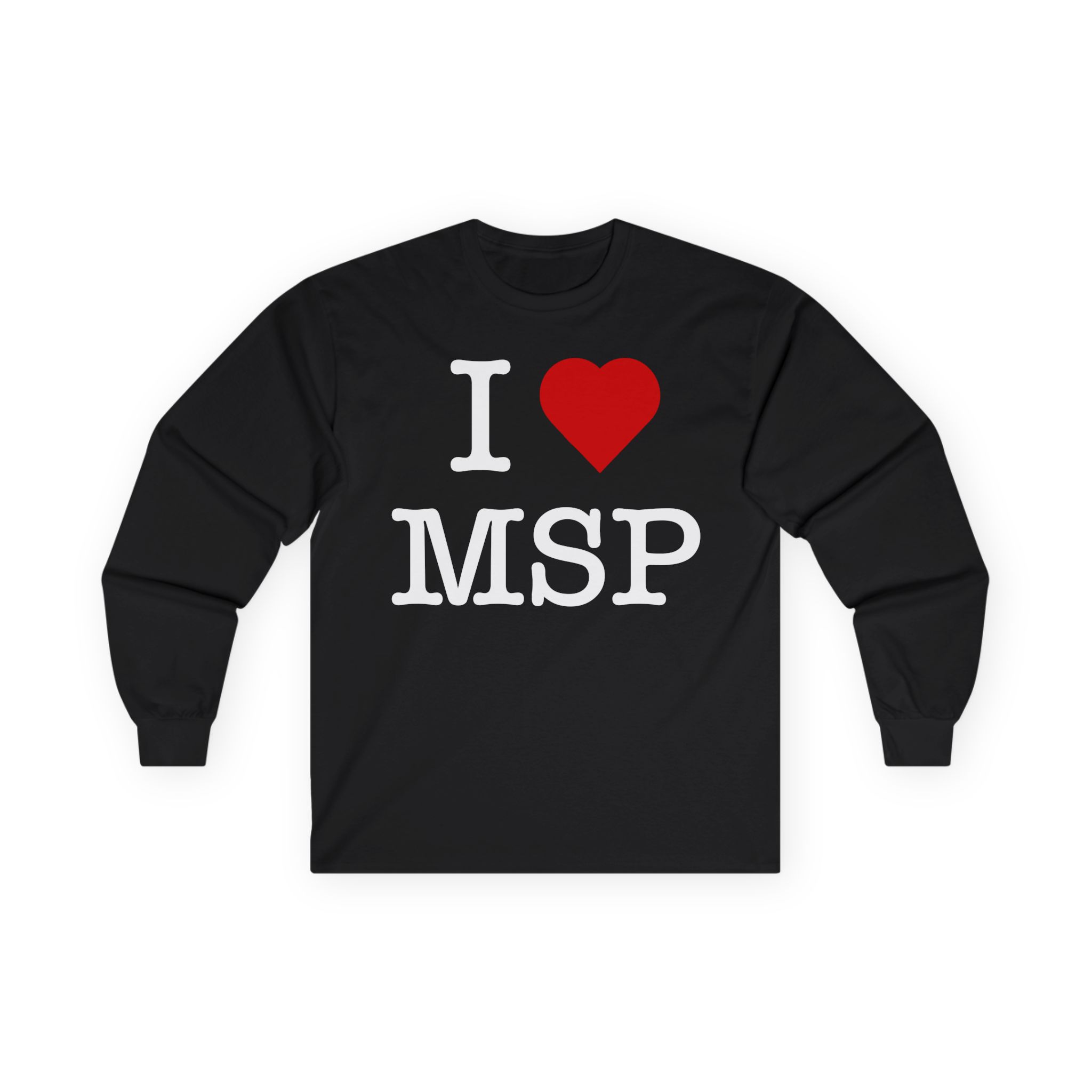 Manic Street Preachers I Heart Msp Unisex Ultra Cotton Long Sleeve Tee