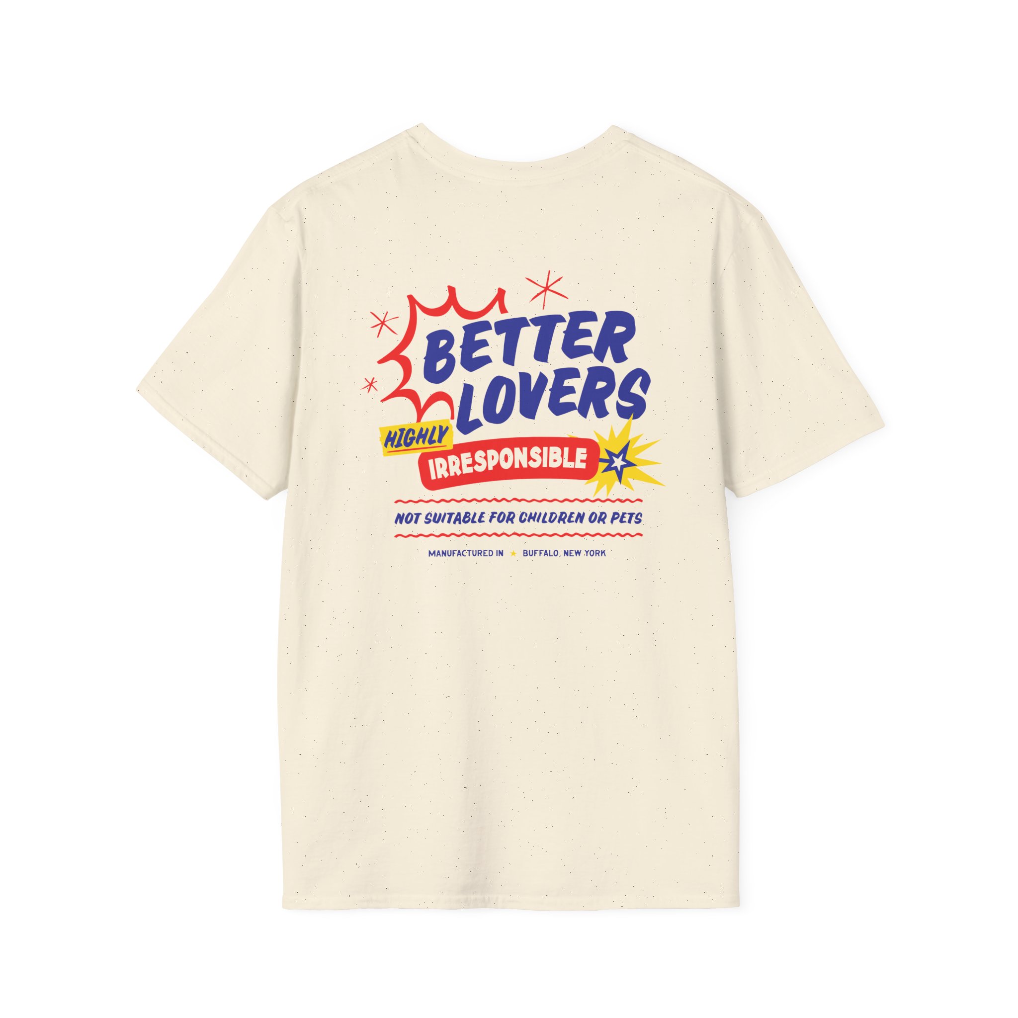 Better Lovers Not Suitable for Children Unisex Softstyle T-Shirt