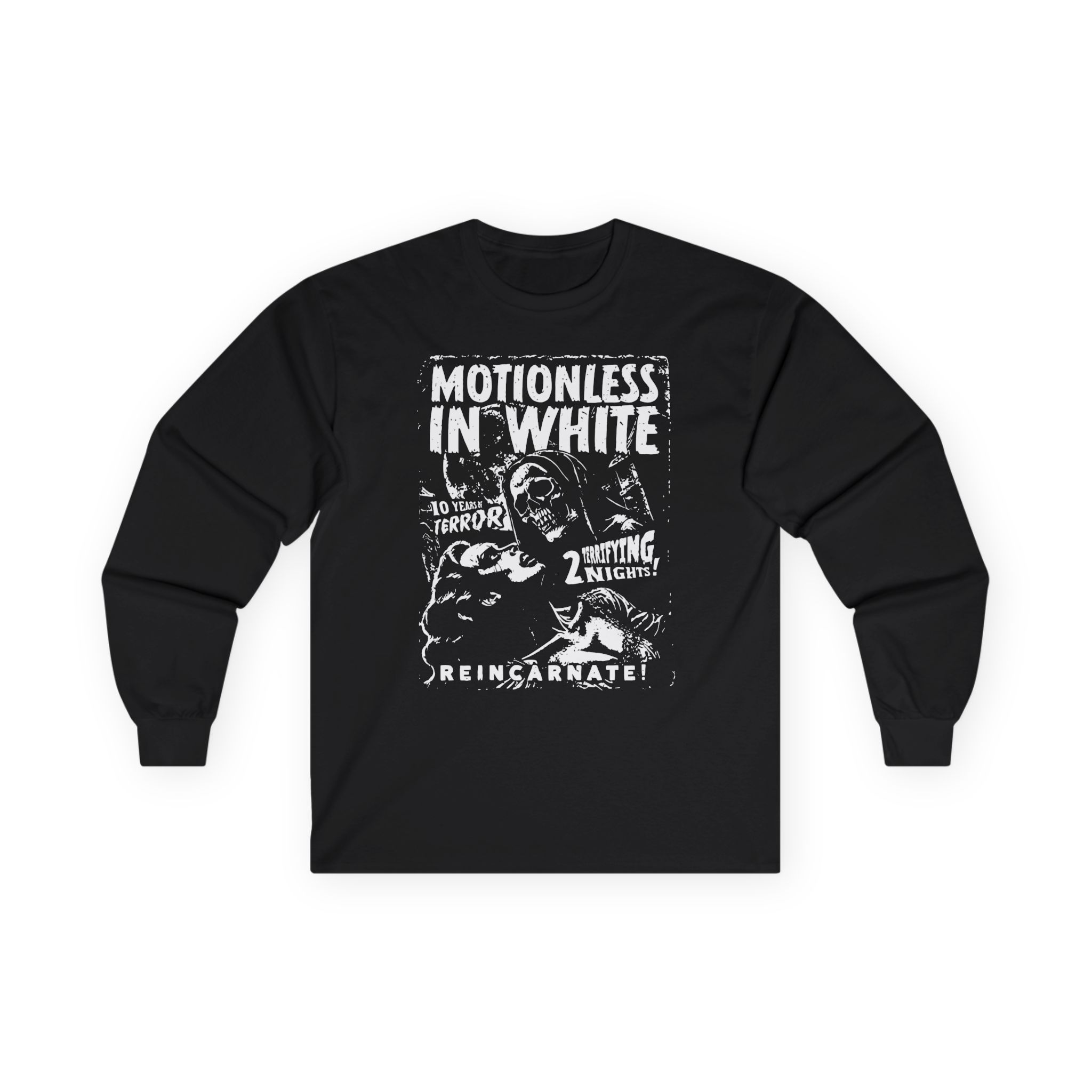 Motionless in White 10 Years of Terror Unisex Ultra Cotton Long Sleeve Tee