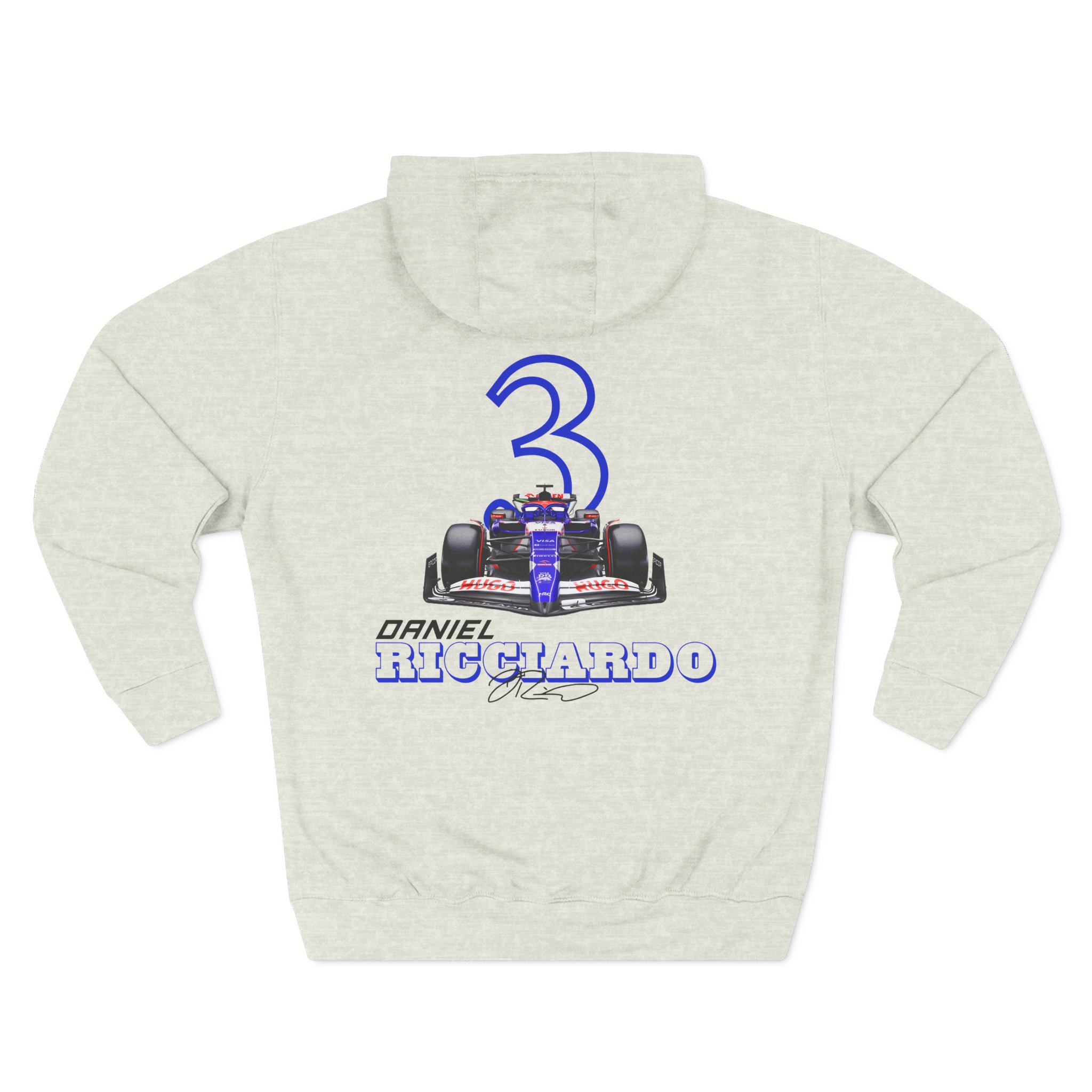 Dr3 Daniel Ricciardo Three-Panel Fleece Hoodie