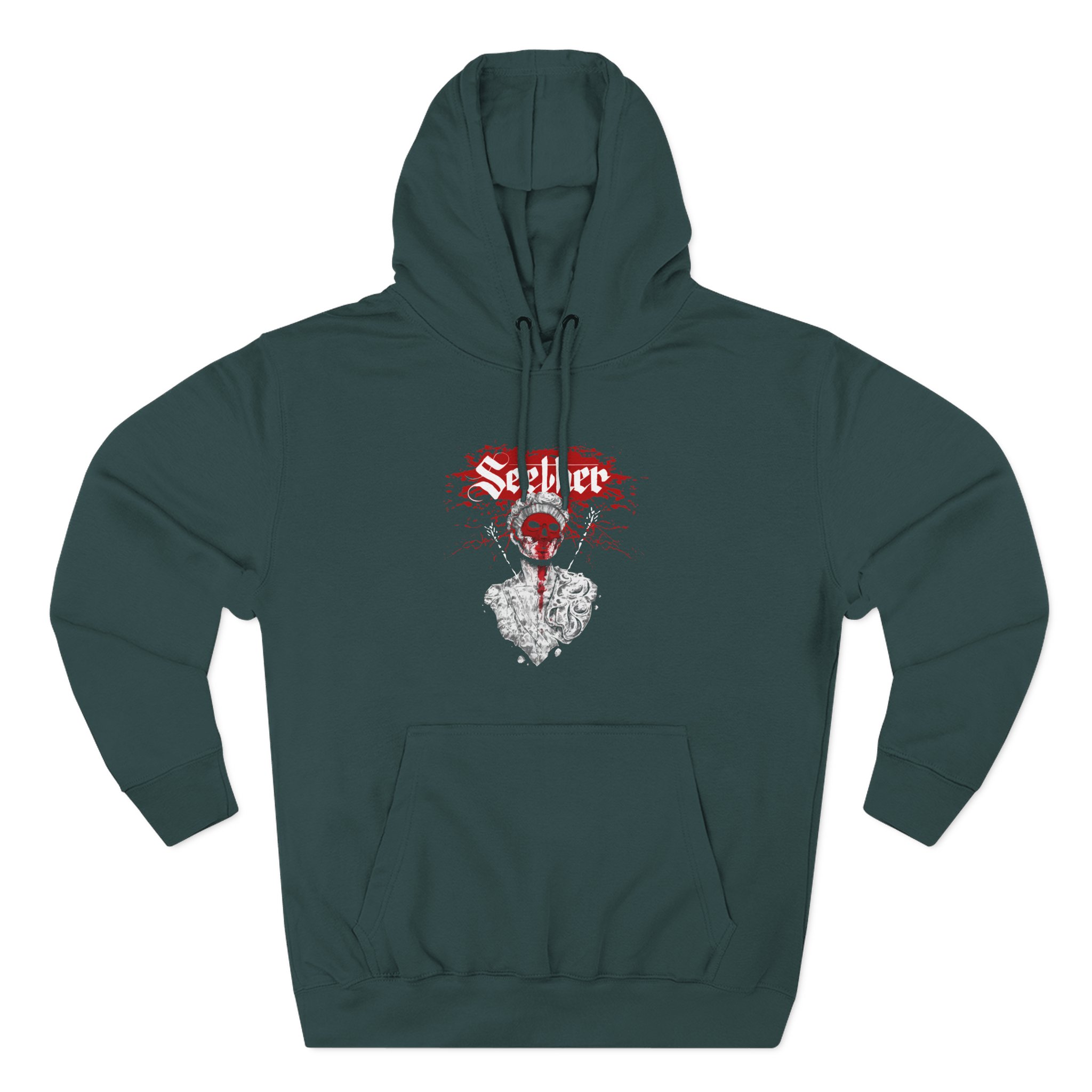 Seether Three-Panel Fleece Hoodie