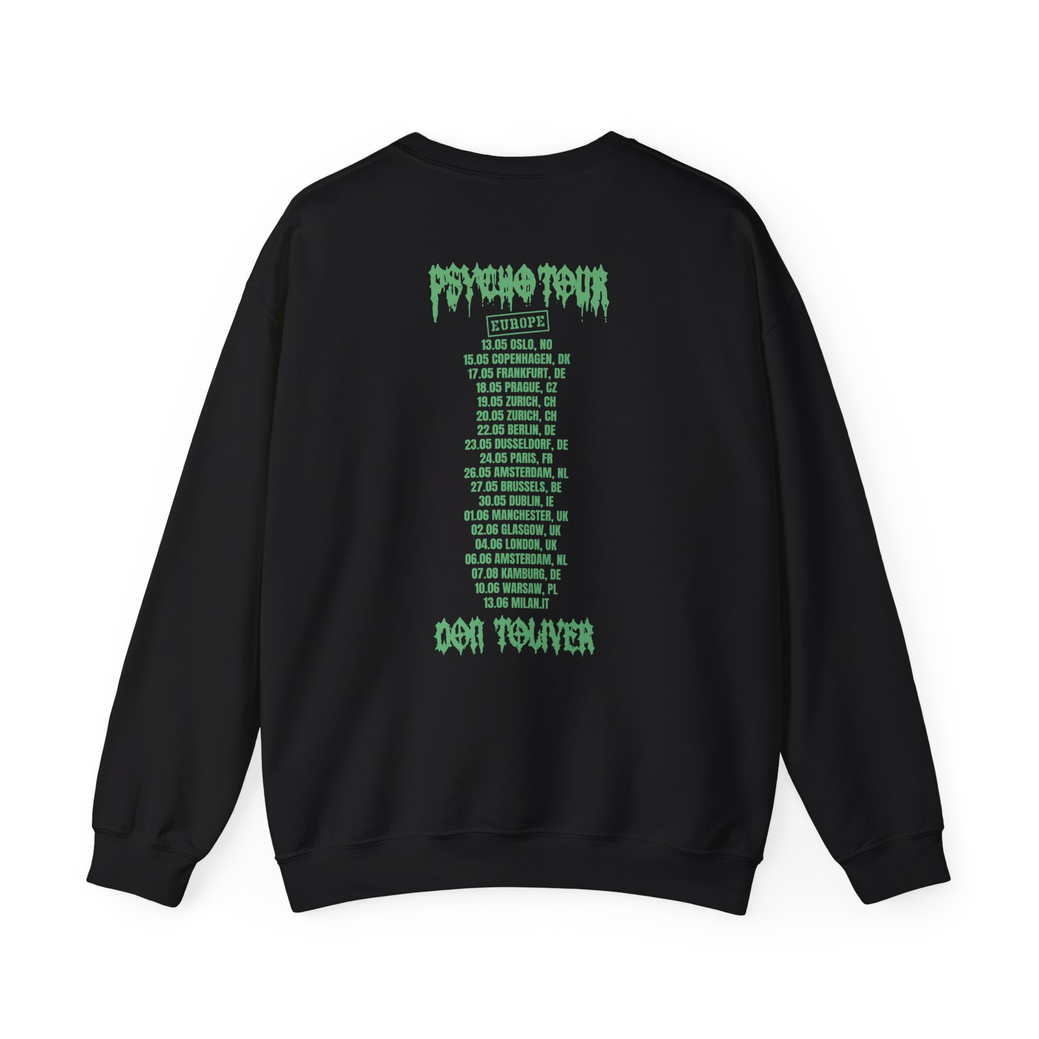 Don Toliver Psycho Tour Window Unisex Heavy Blendâ„¢ Crewneck Sweatshirt