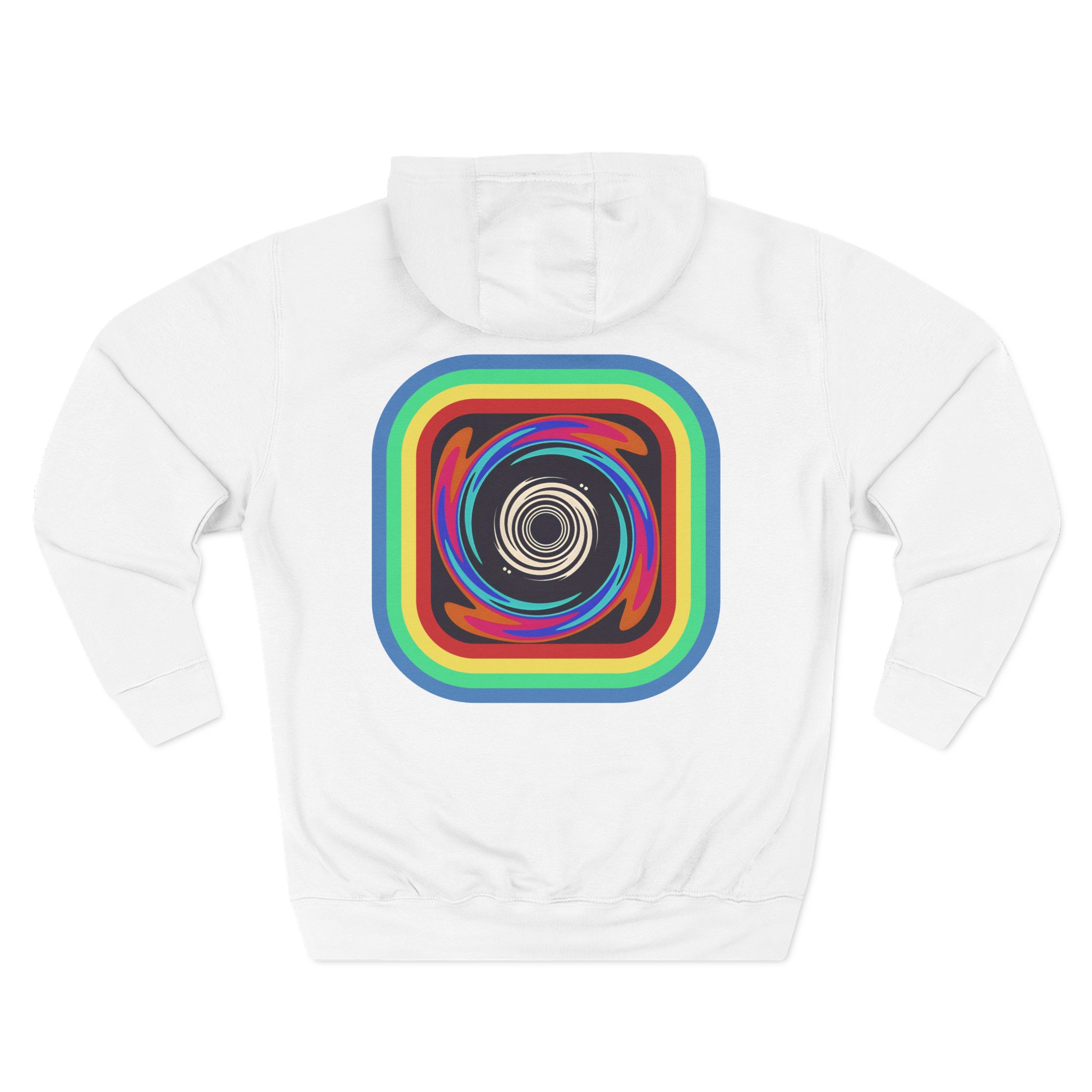 Mersiv Tan Chicago Three-Panel Fleece Hoodie