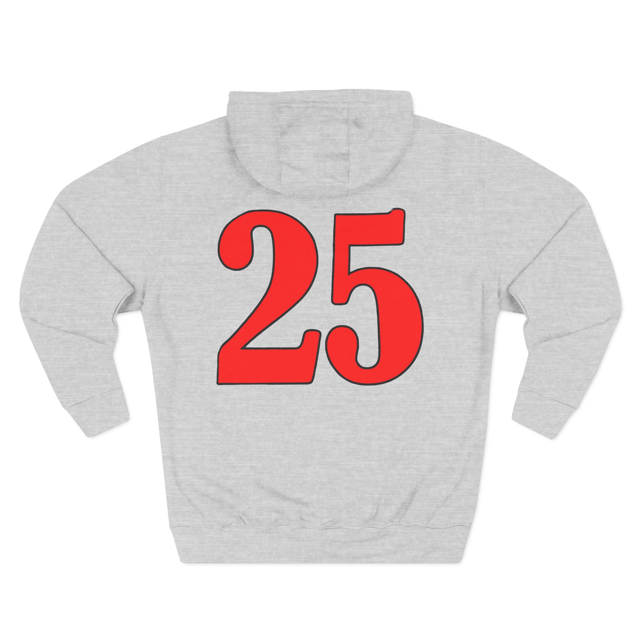 Desolated Three-Panel Fleece Hoodie