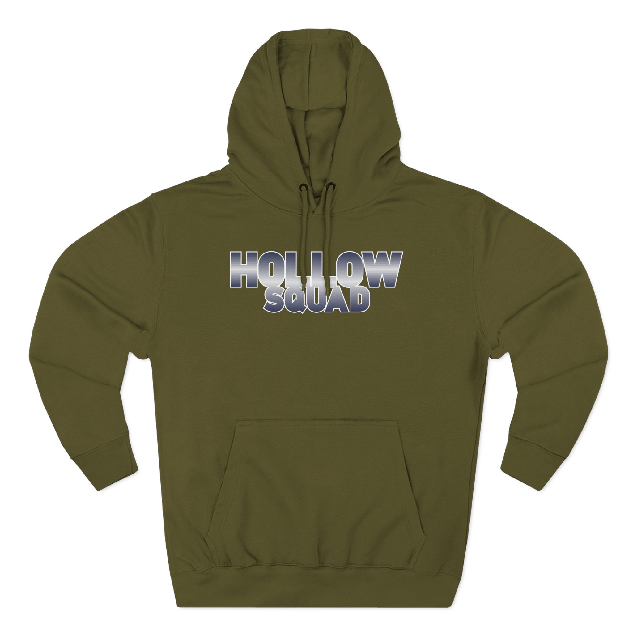 Xavier Wulf hollowsquad LA death the kid Three-Panel Fleece Hoodie