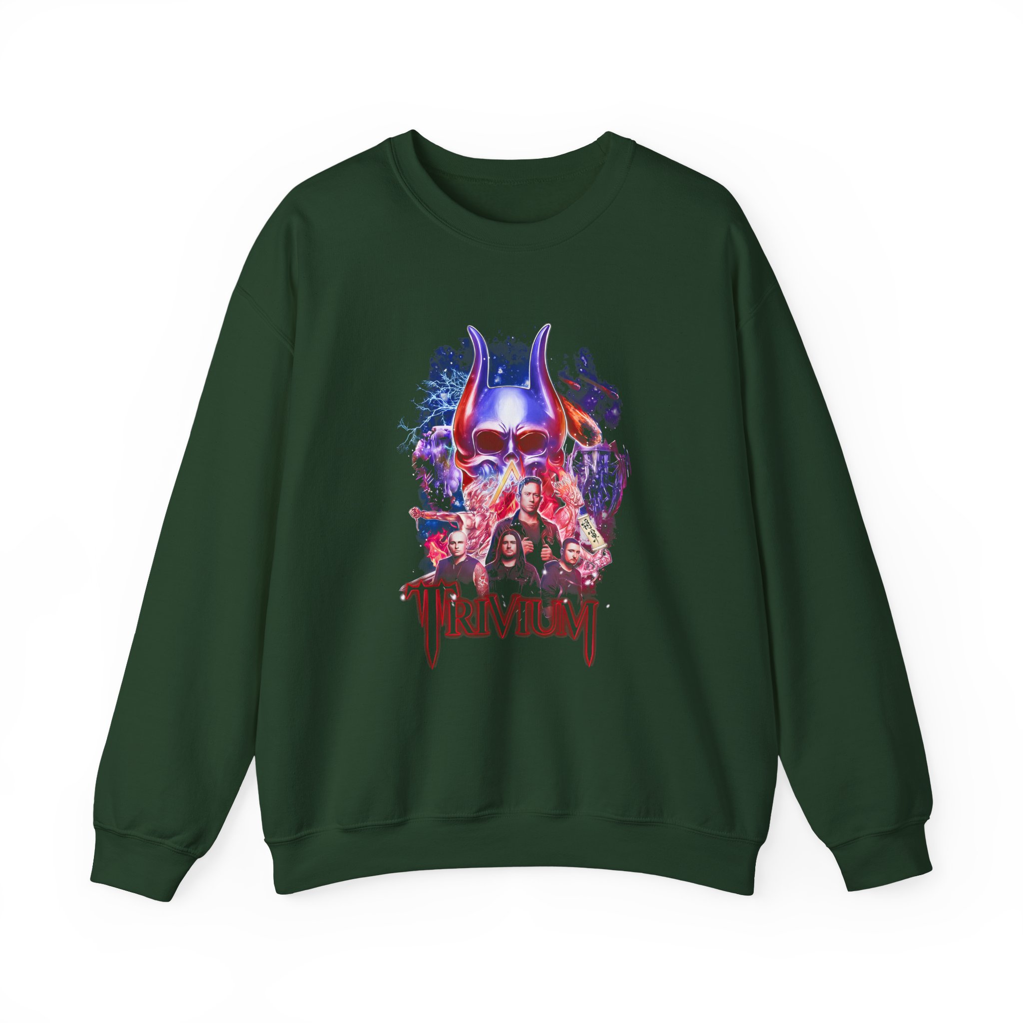 Trivium Other Worlds Unisex Heavy Blendâ„¢ Crewneck Sweatshirt