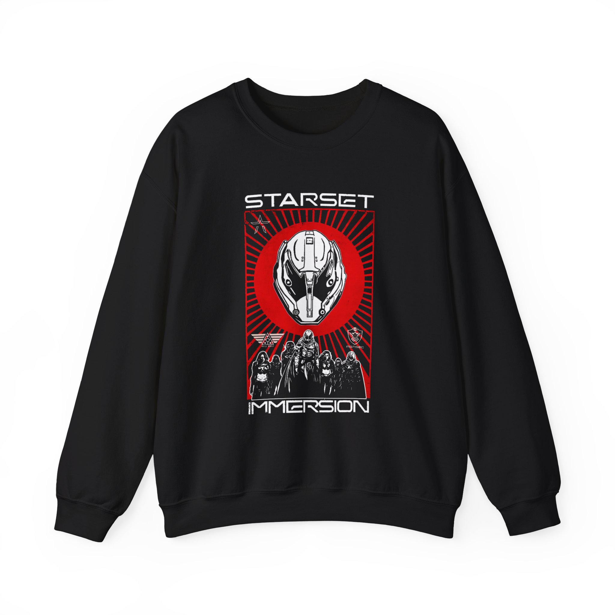 Starset Immersion Red Tour Unisex Heavy Blendâ„¢ Crewneck Sweatshirt