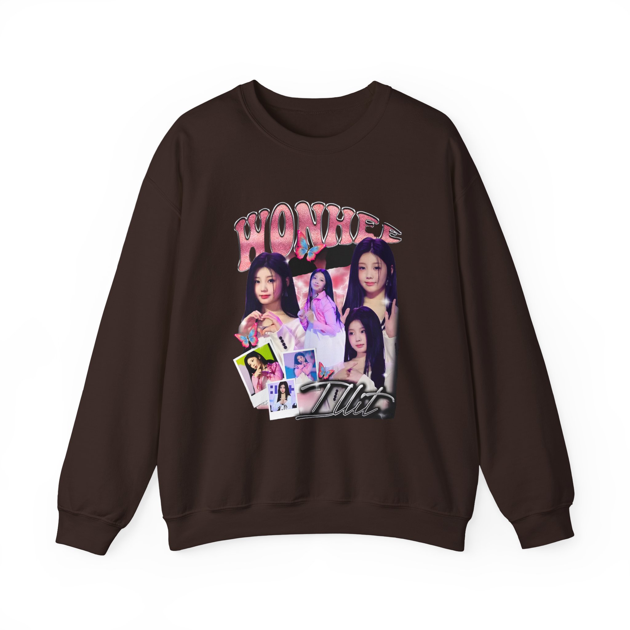 ILLIT Wonhee Unisex Heavy Blendâ„¢ Crewneck Sweatshirt