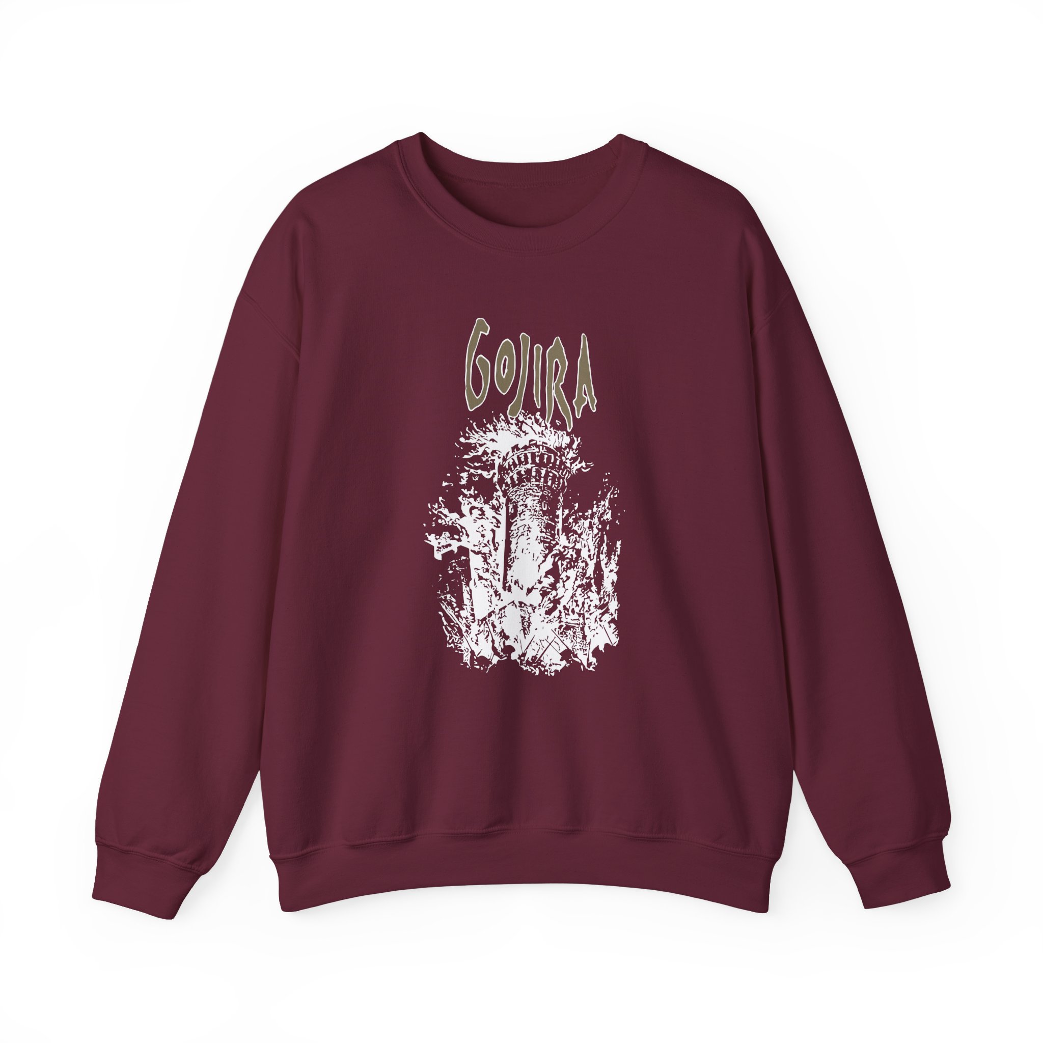 Gojira Castle Burning Unisex Heavy Blendâ„¢ Crewneck Sweatshirt