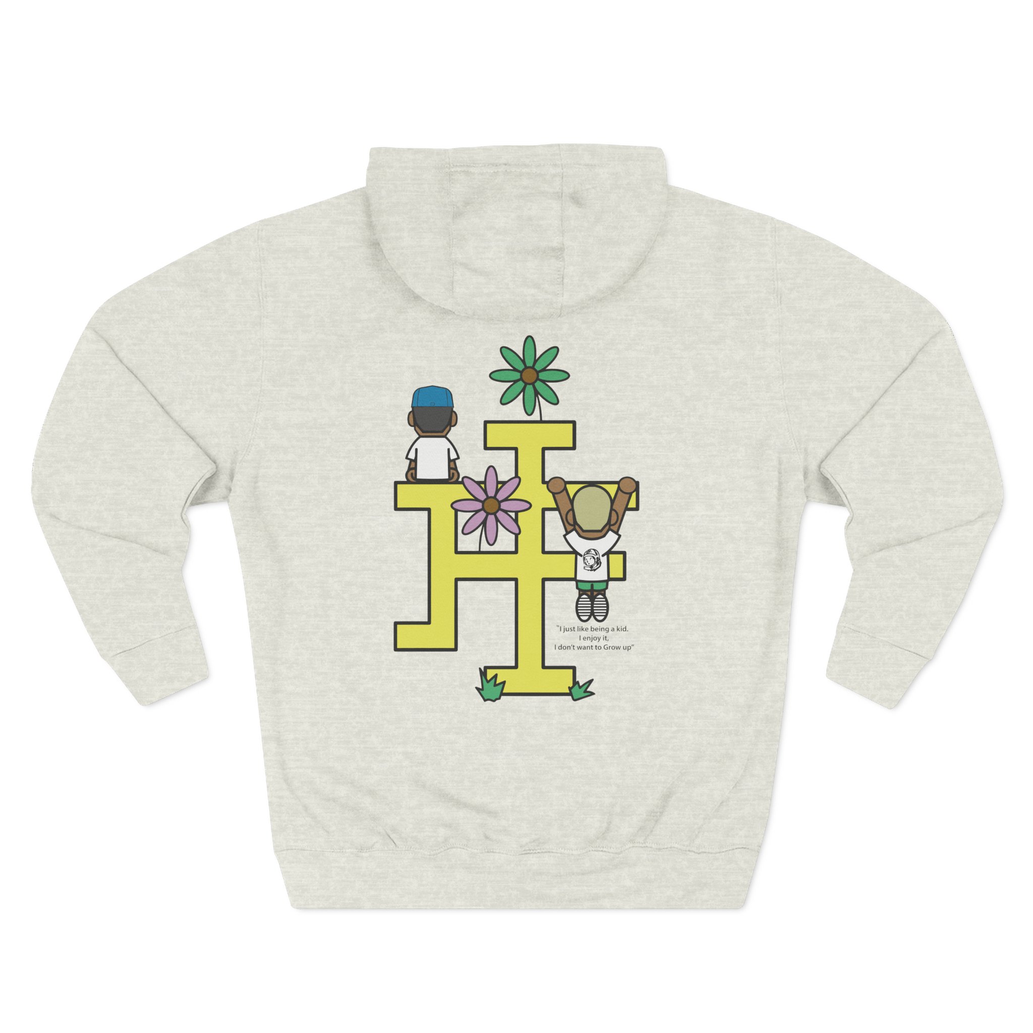 Pharrell Williams Found Icon Three-Panel Fleece Hoodie