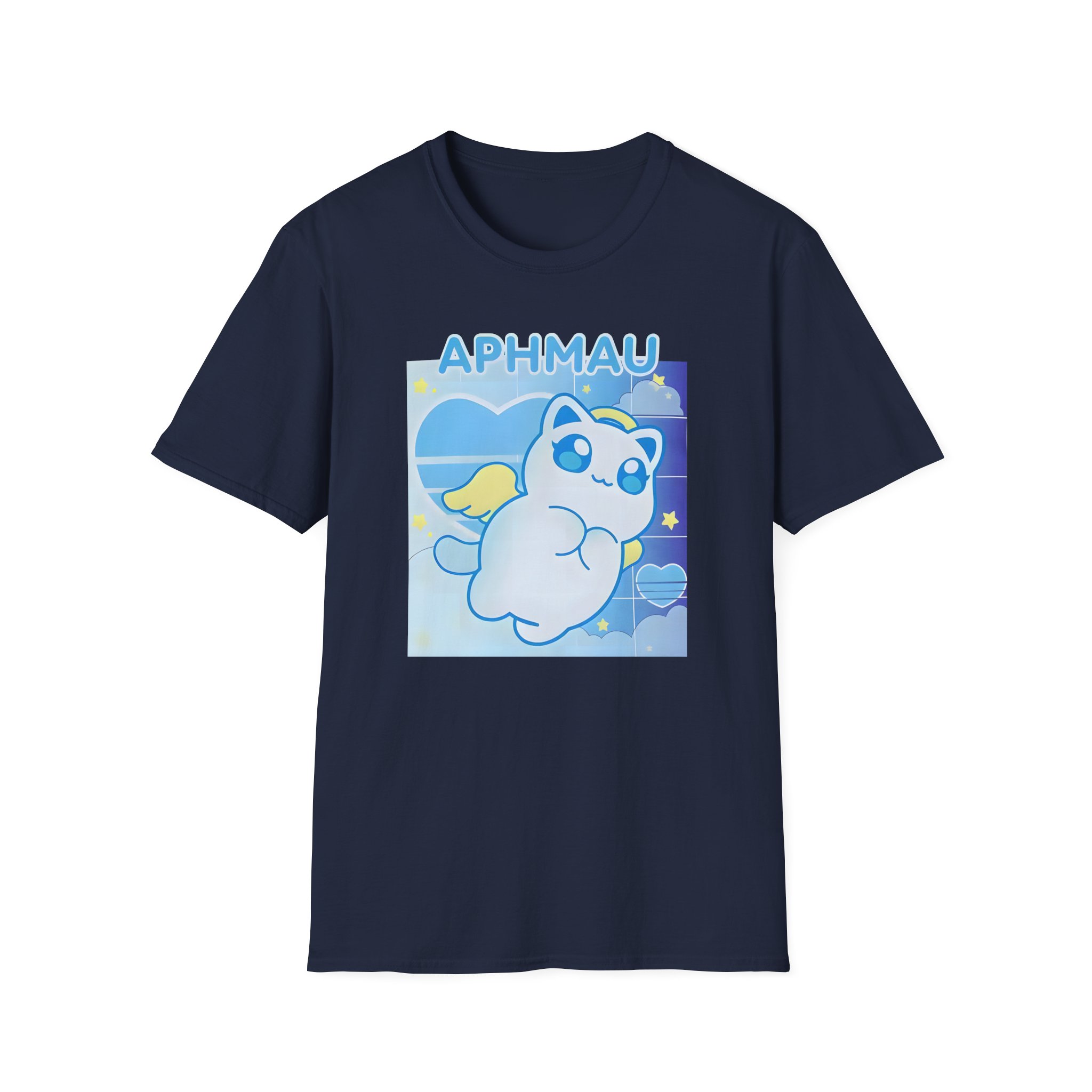 Aphmau Angel Cat Unisex Softstyle T-Shirt