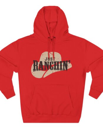 Dale Brisby Just Ranchin Clay Three-Panel Fleece Hoodie