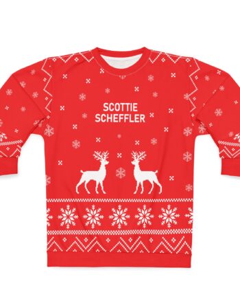 Scottie Scheffler Unisex Sweatshirt (AOP)