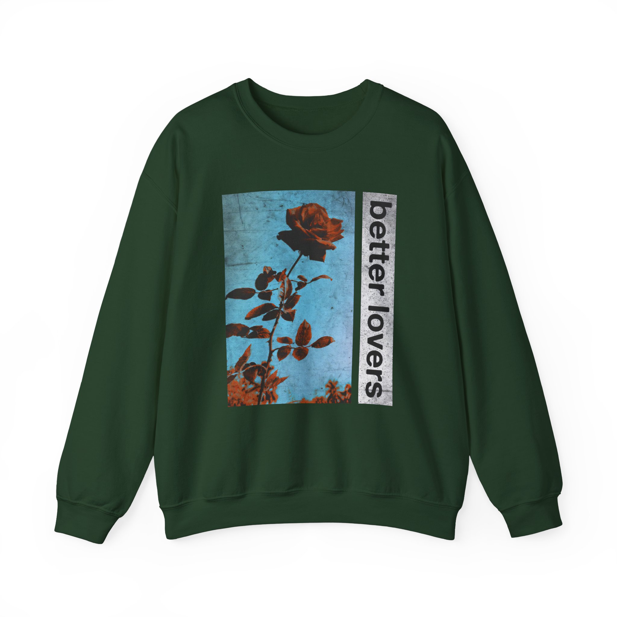 Better Lovers Flowers Unisex Heavy Blendâ„¢ Crewneck Sweatshirt