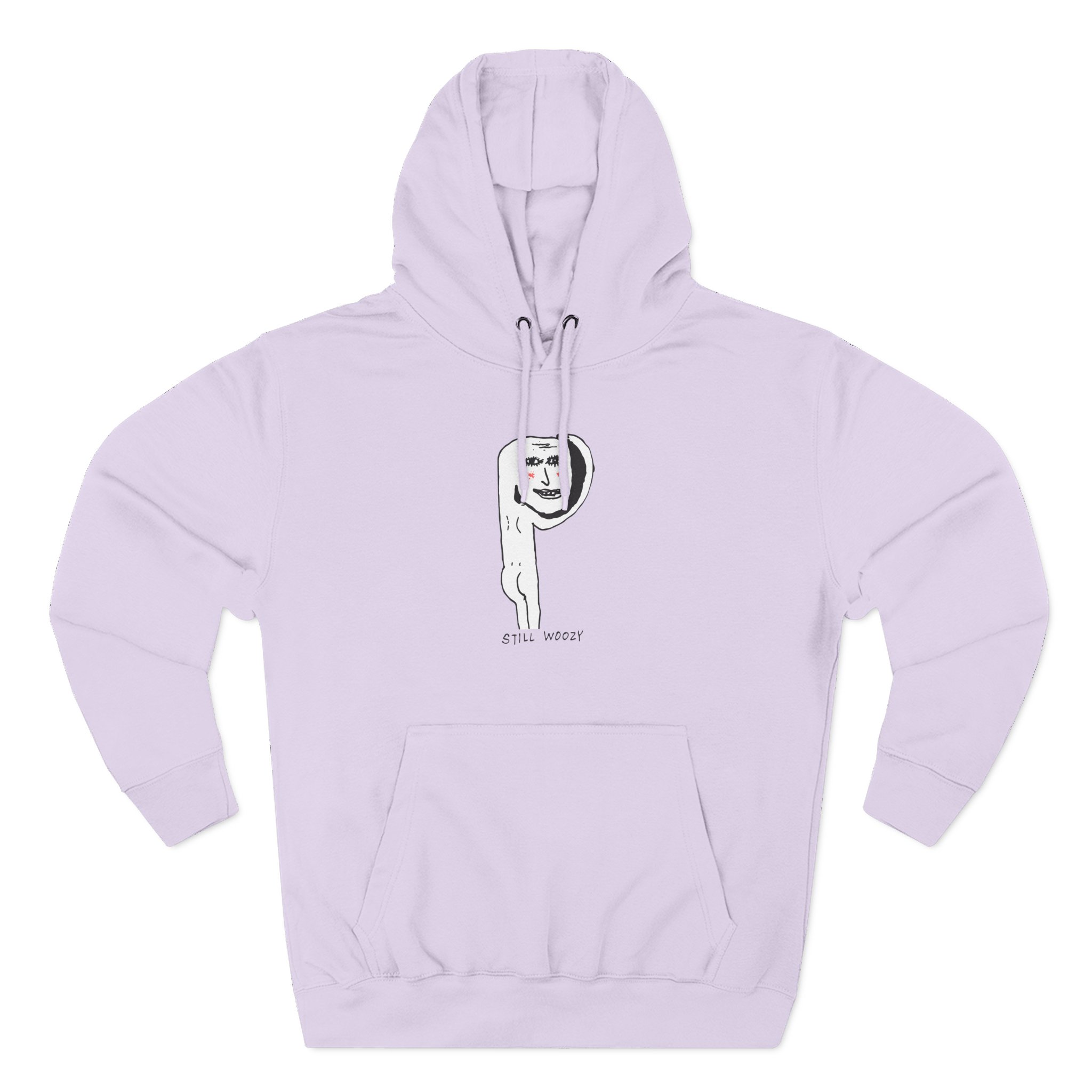Still Woozy Three-Panel Fleece Hoodie