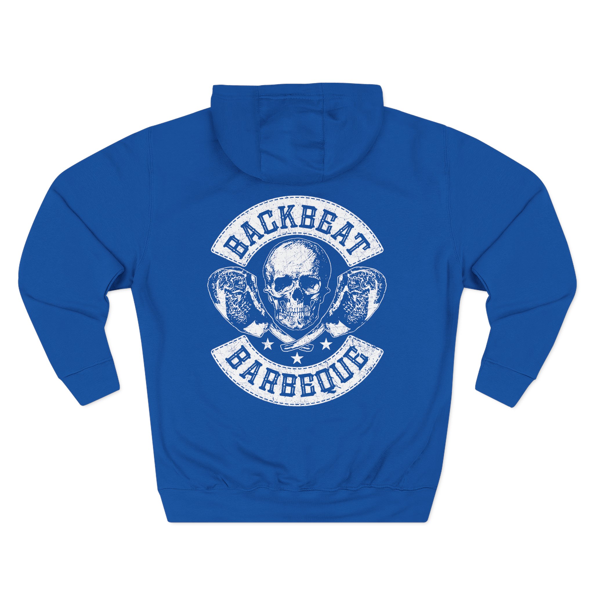 Foo Fighters Backbeat Bbq Logo Three-Panel Fleece Hoodie