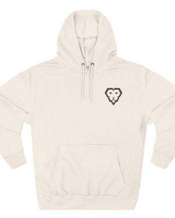Couragejd Three-Panel Fleece Hoodie