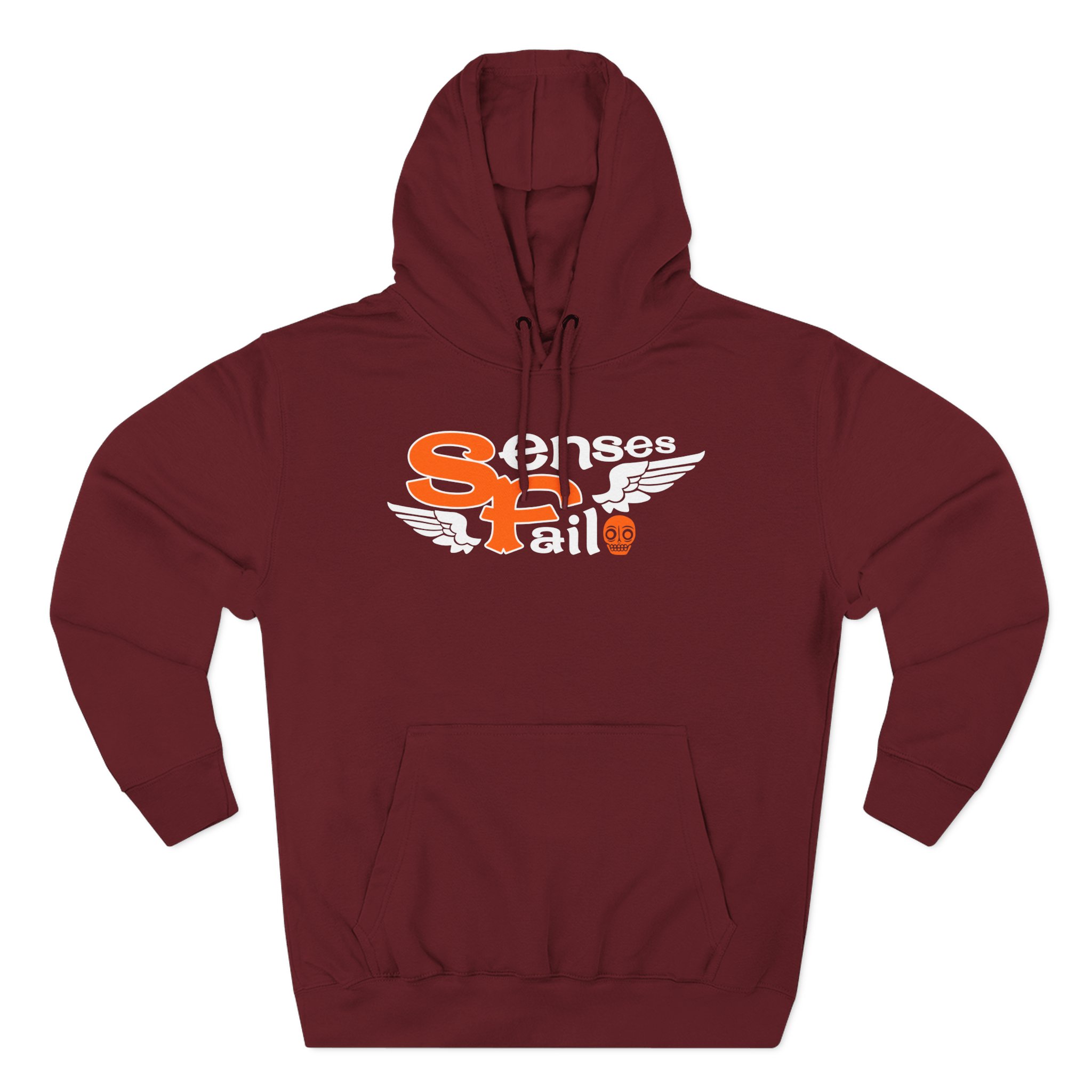 Senses Fail Wings Three-Panel Fleece Hoodie