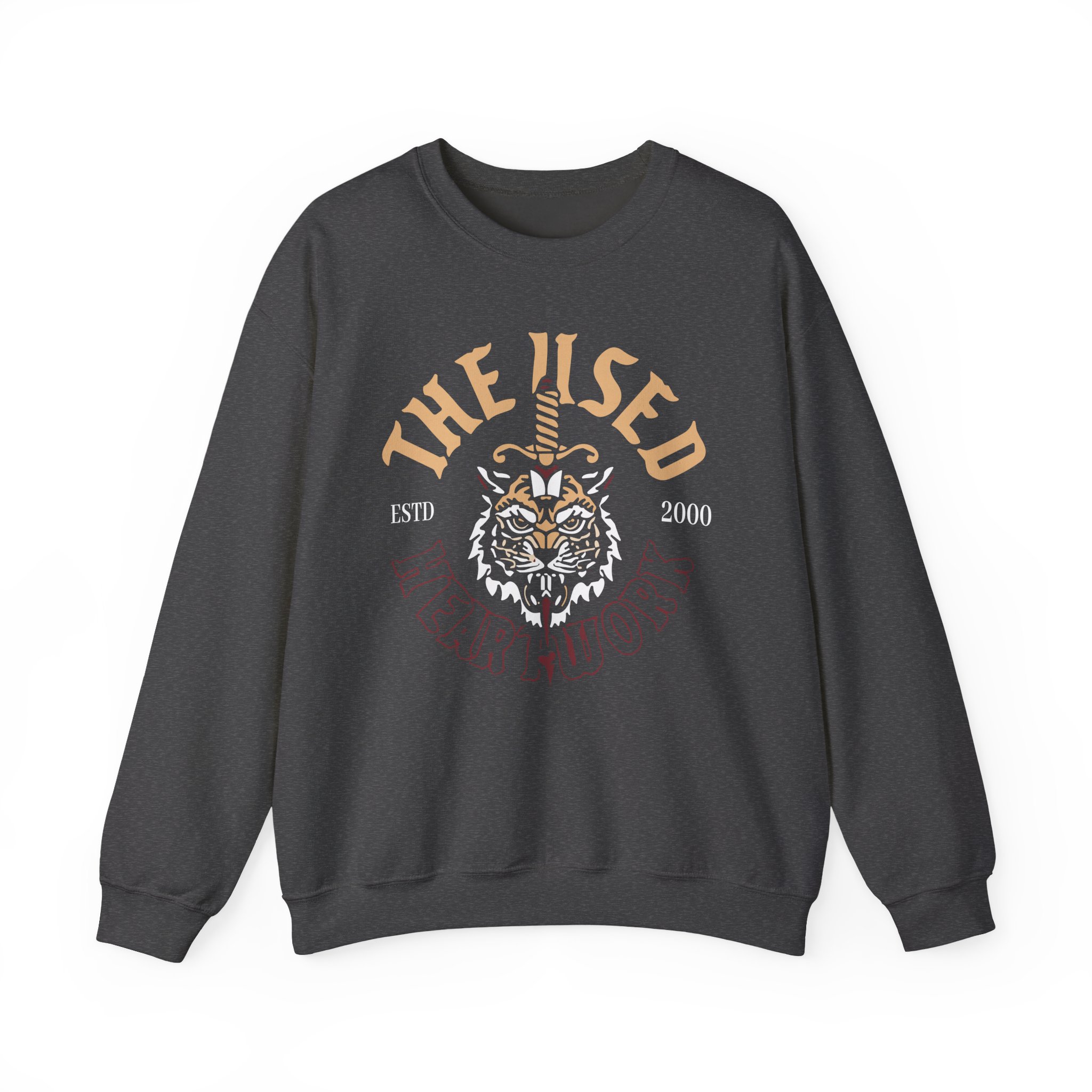 The Used Self Titled 25 Year Unisex Heavy Blendâ„¢ Crewneck Sweatshirt