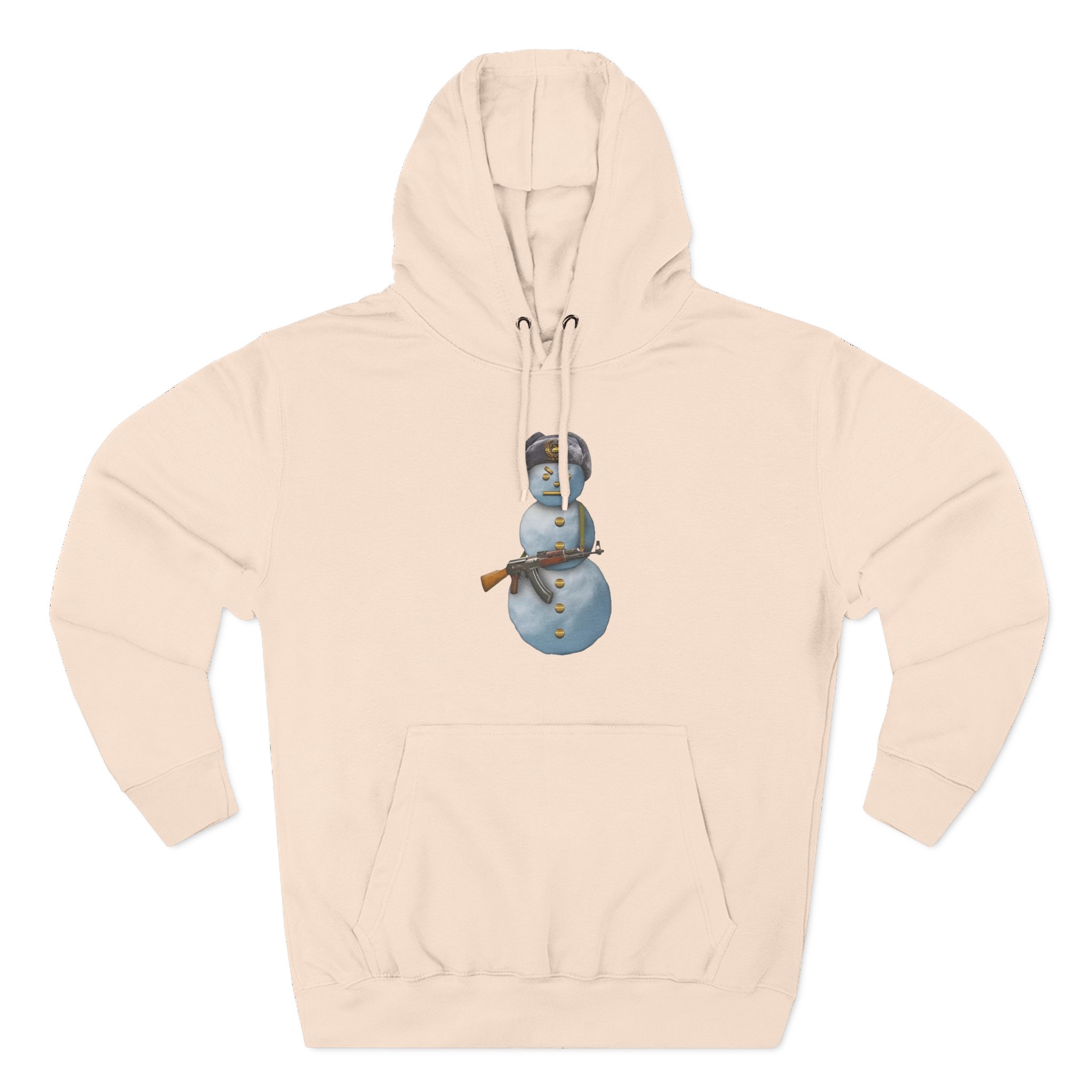 Jpegmafia Snowman Three-Panel Fleece Hoodie