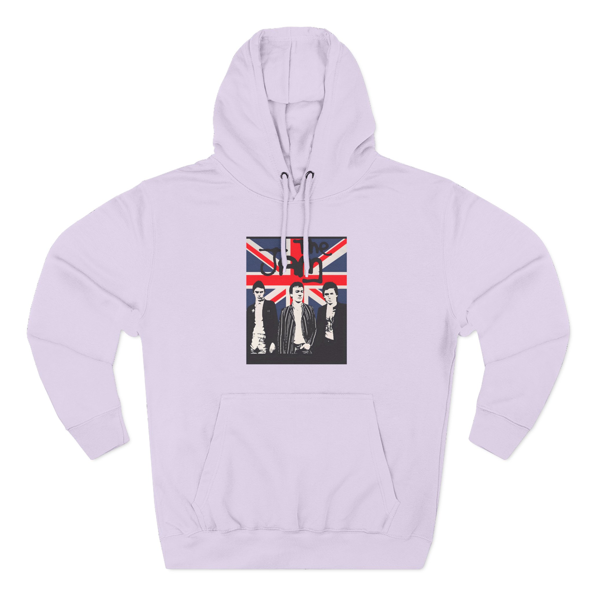 TJ British Flag Three-Panel Fleece Hoodie