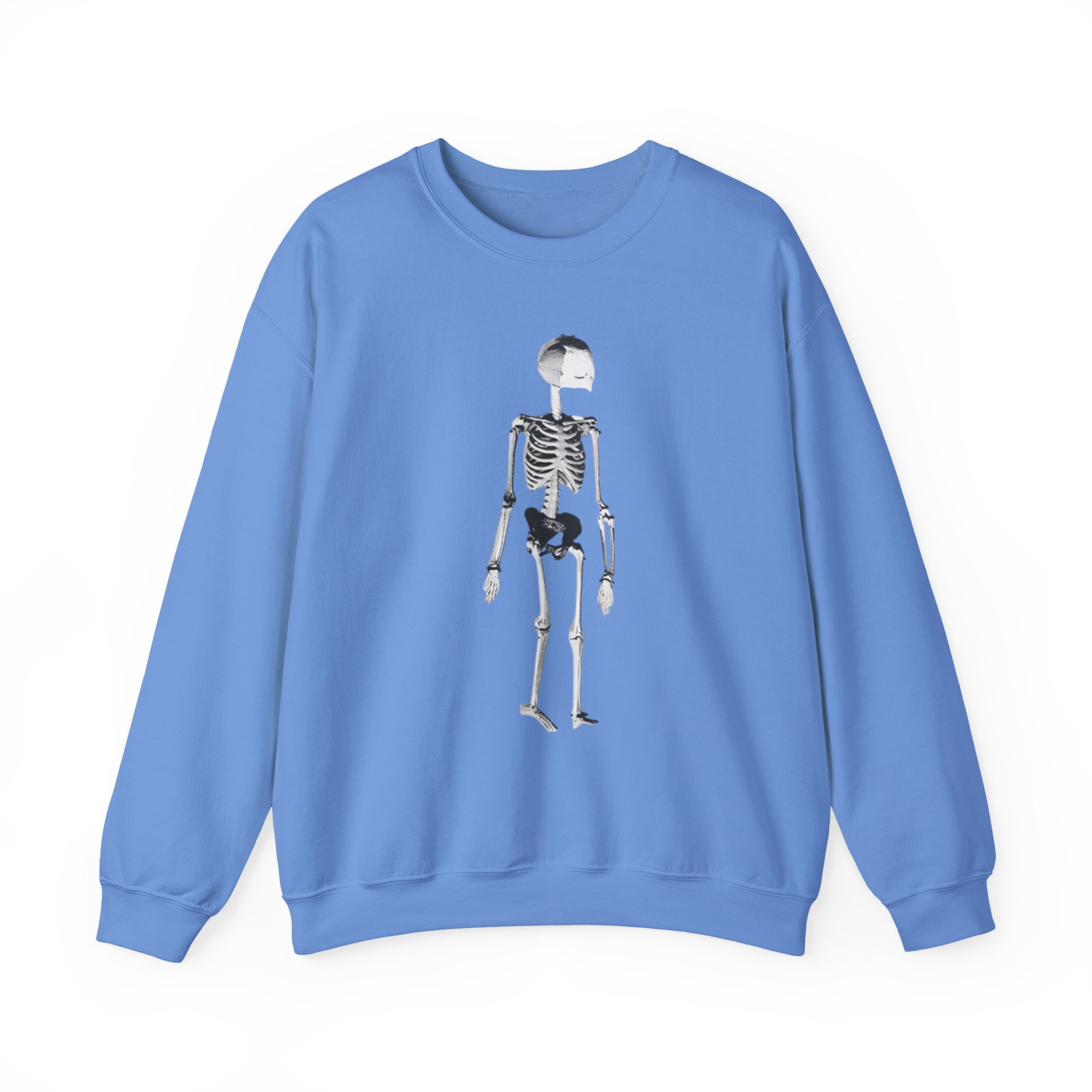 Kurt Cobain Skeleton Unisex Heavy Blendâ„¢ Crewneck Sweatshirt