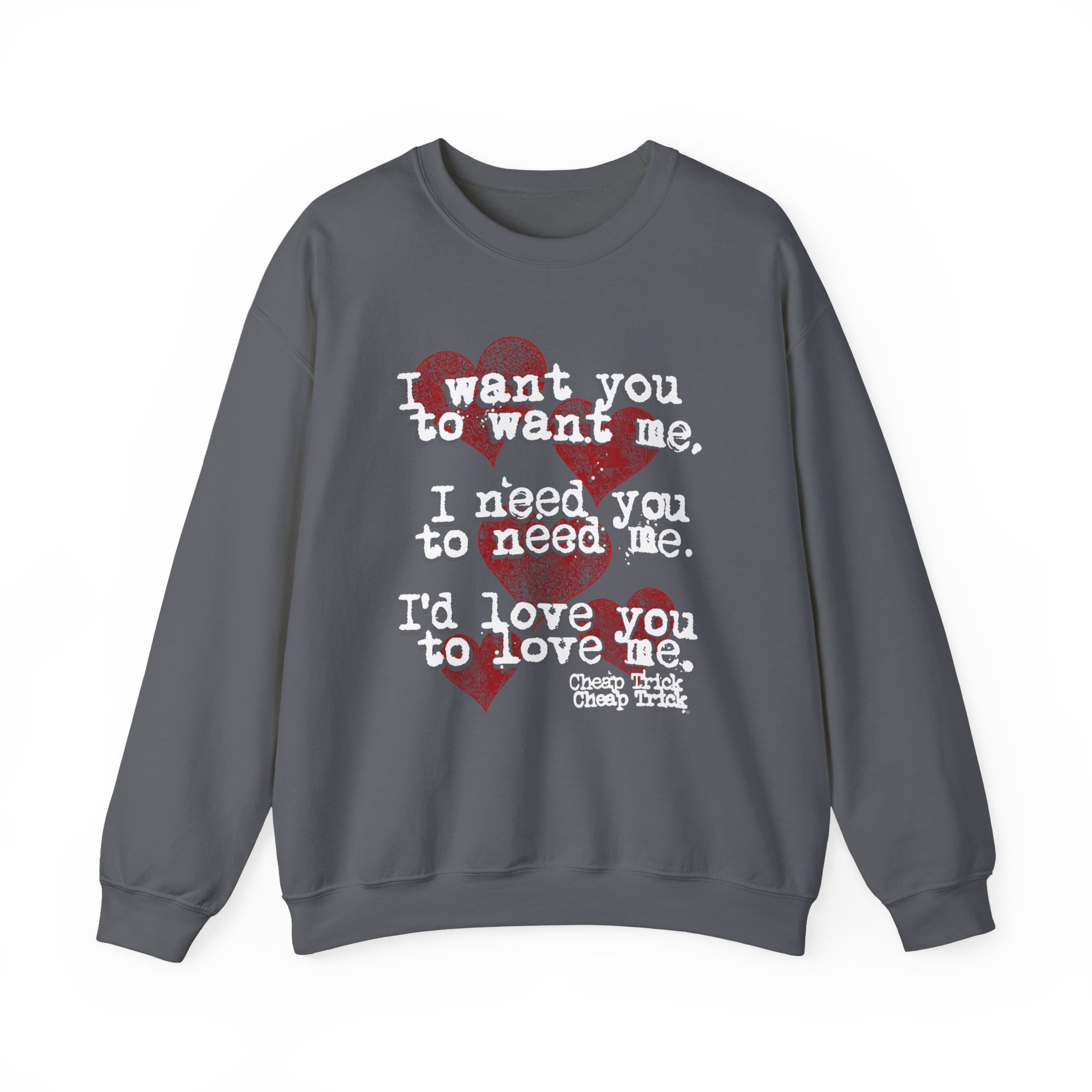 Cheap Trick I Want You to Want Me Unisex Heavy Blendâ„¢ Crewneck Sweatshirt