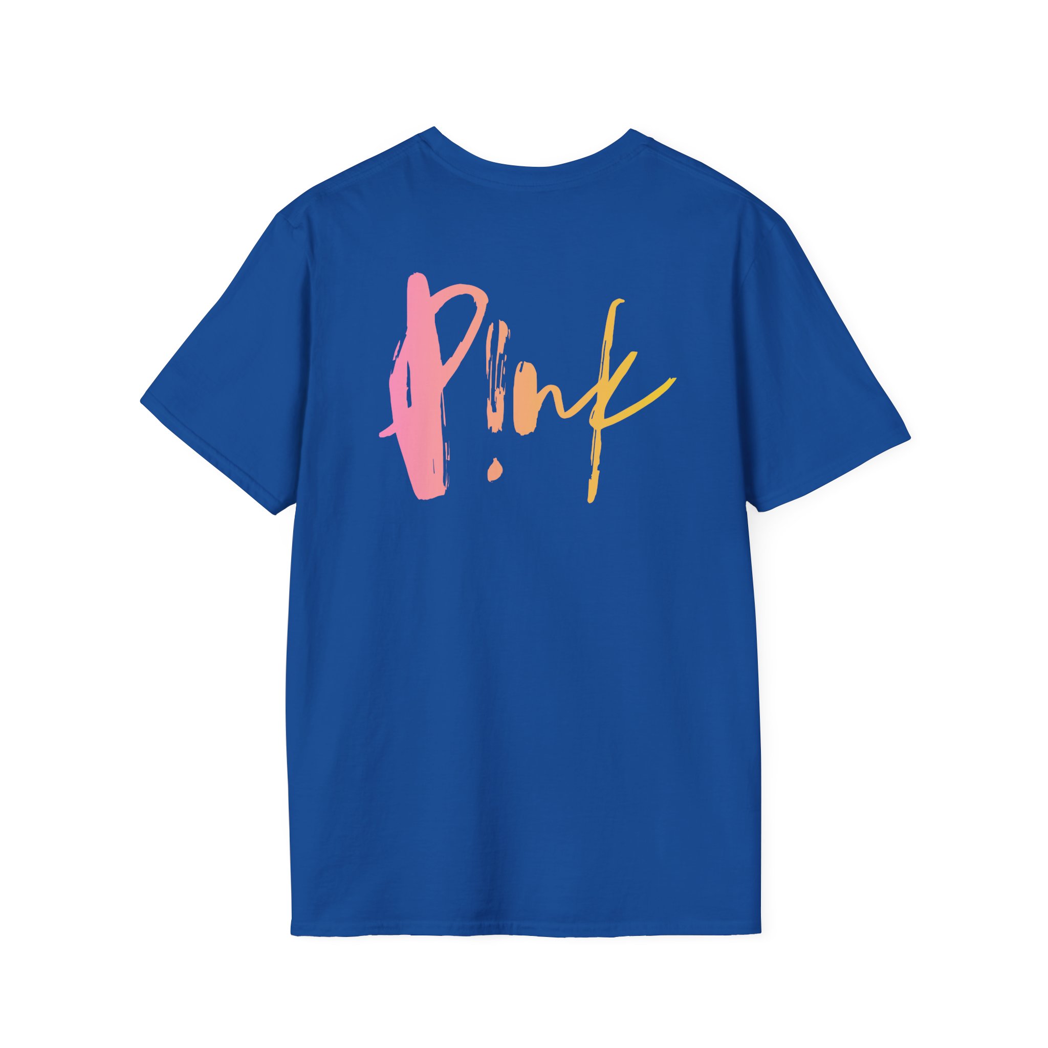 P!nk Gradient Cover Me in Sunshine Unisex Softstyle T-Shirt