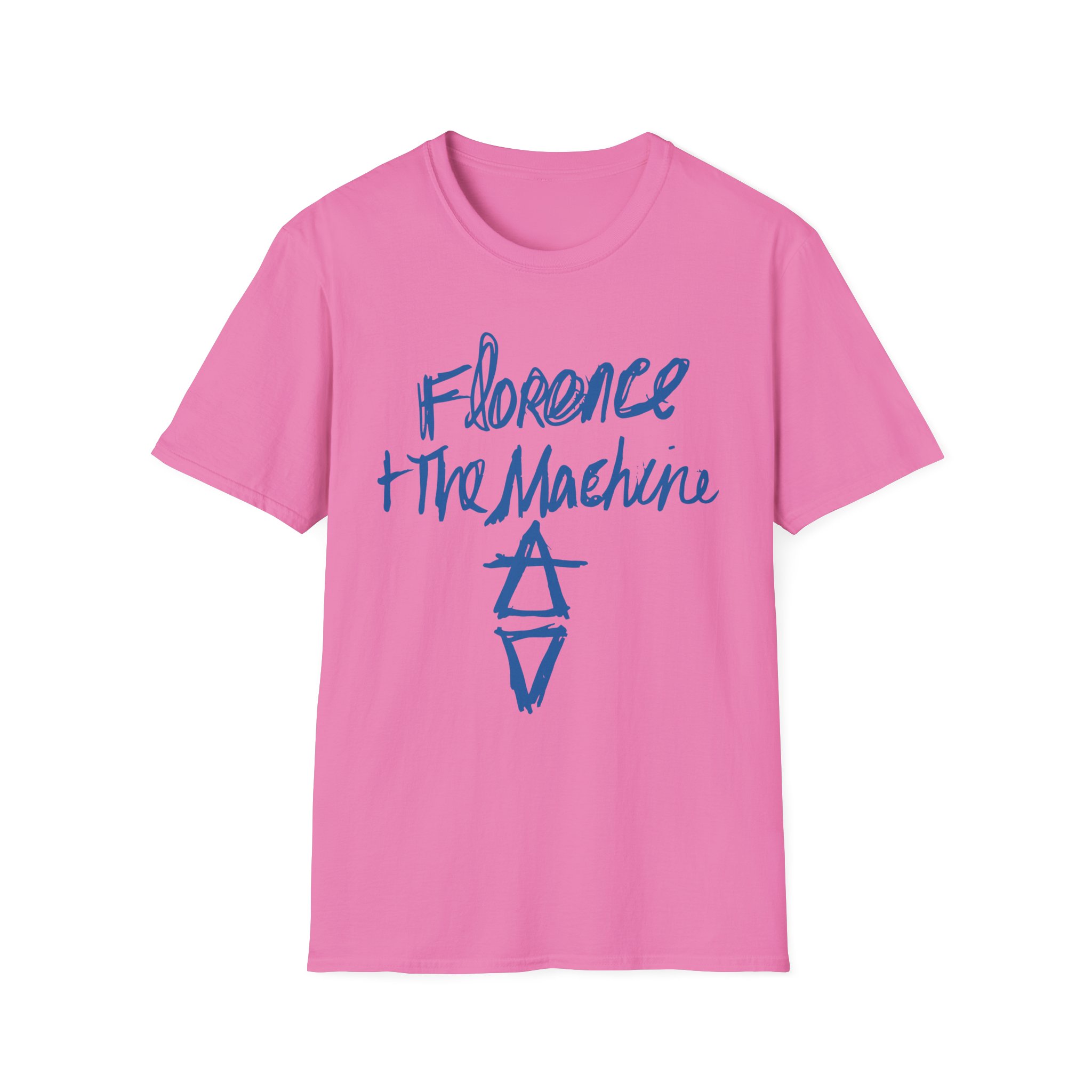Florence and the Machine Hand Drawn Logo Unisex Softstyle T-Shirt