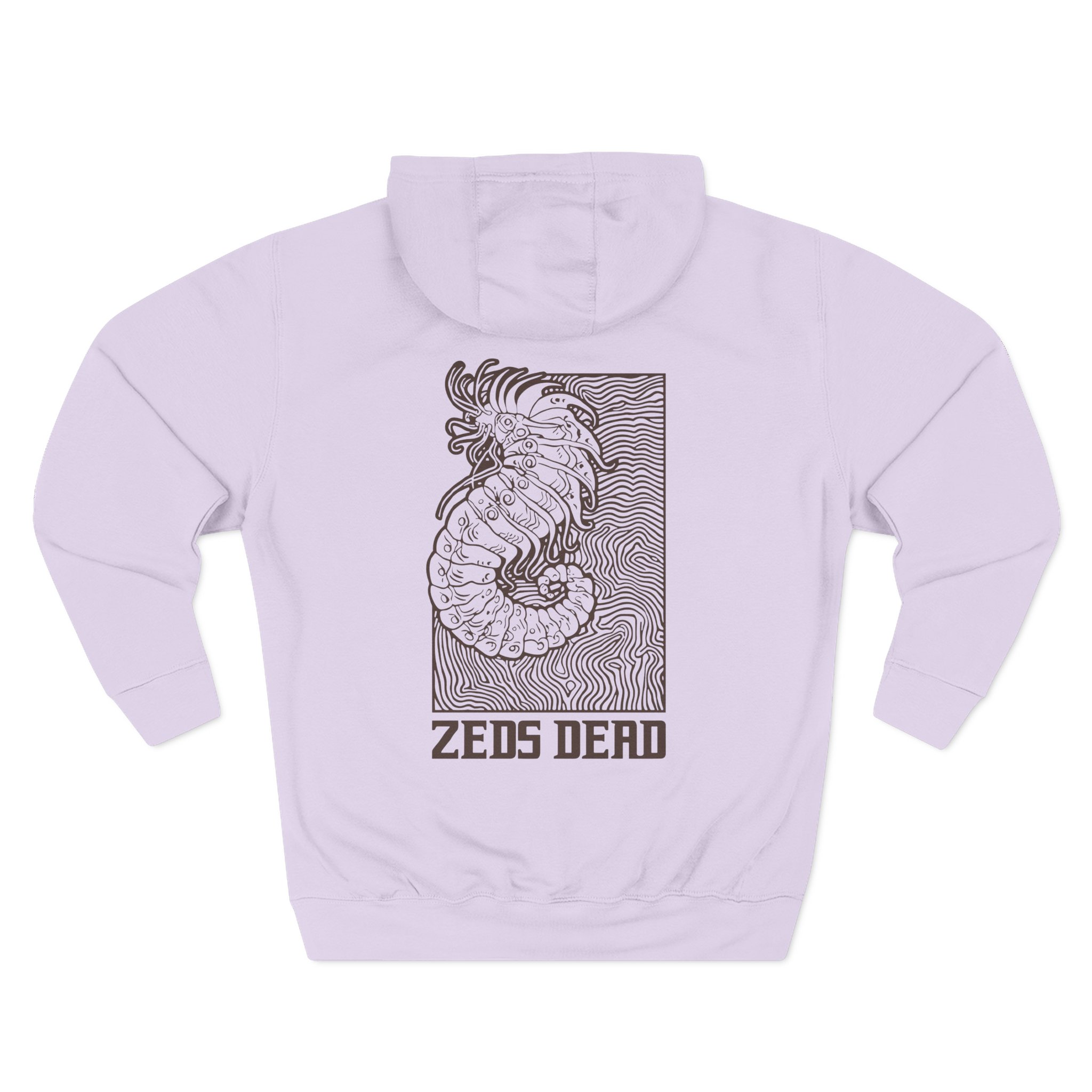 Zeds Dead Three-Panel Fleece Hoodie
