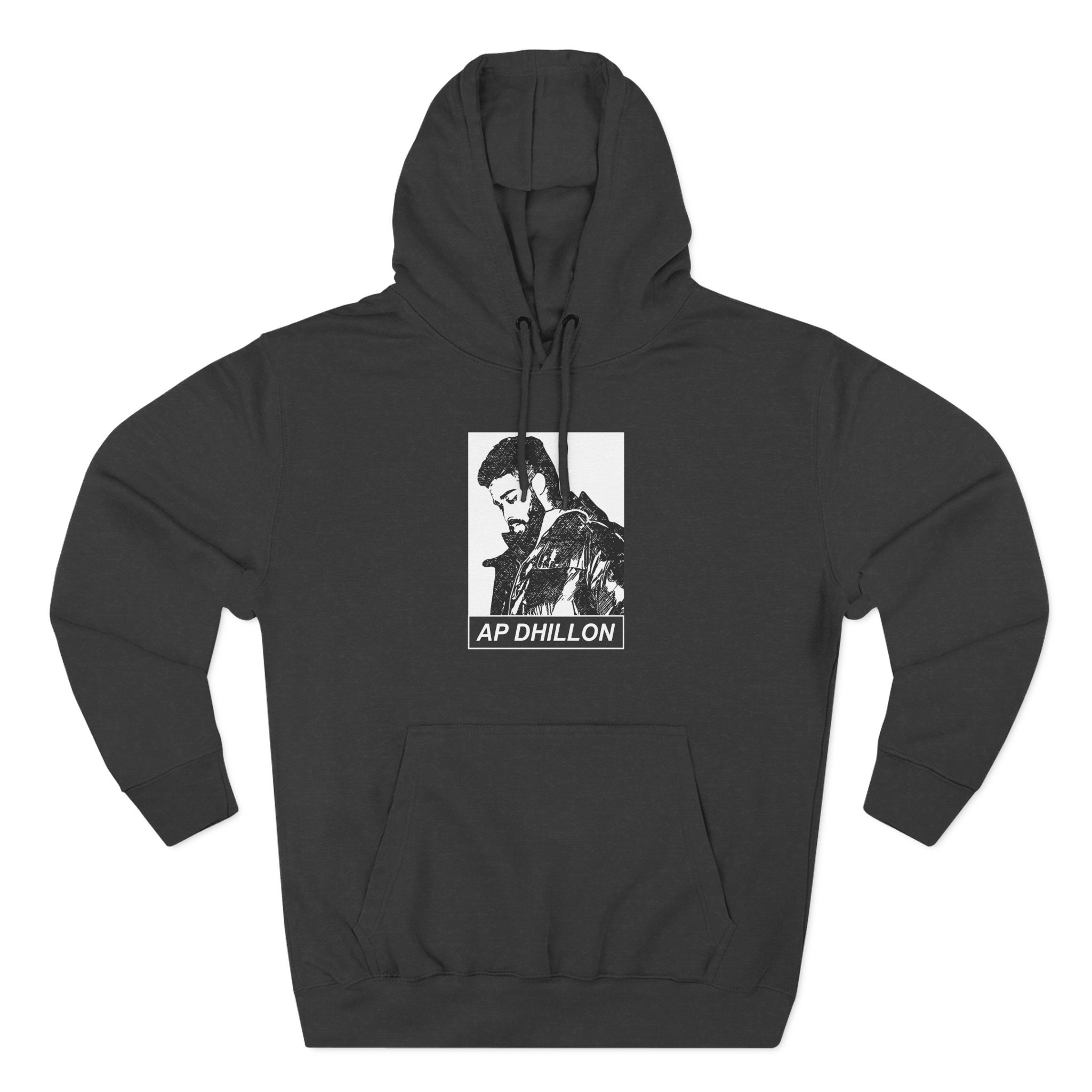 AP Dhillon Three-Panel Fleece Hoodie