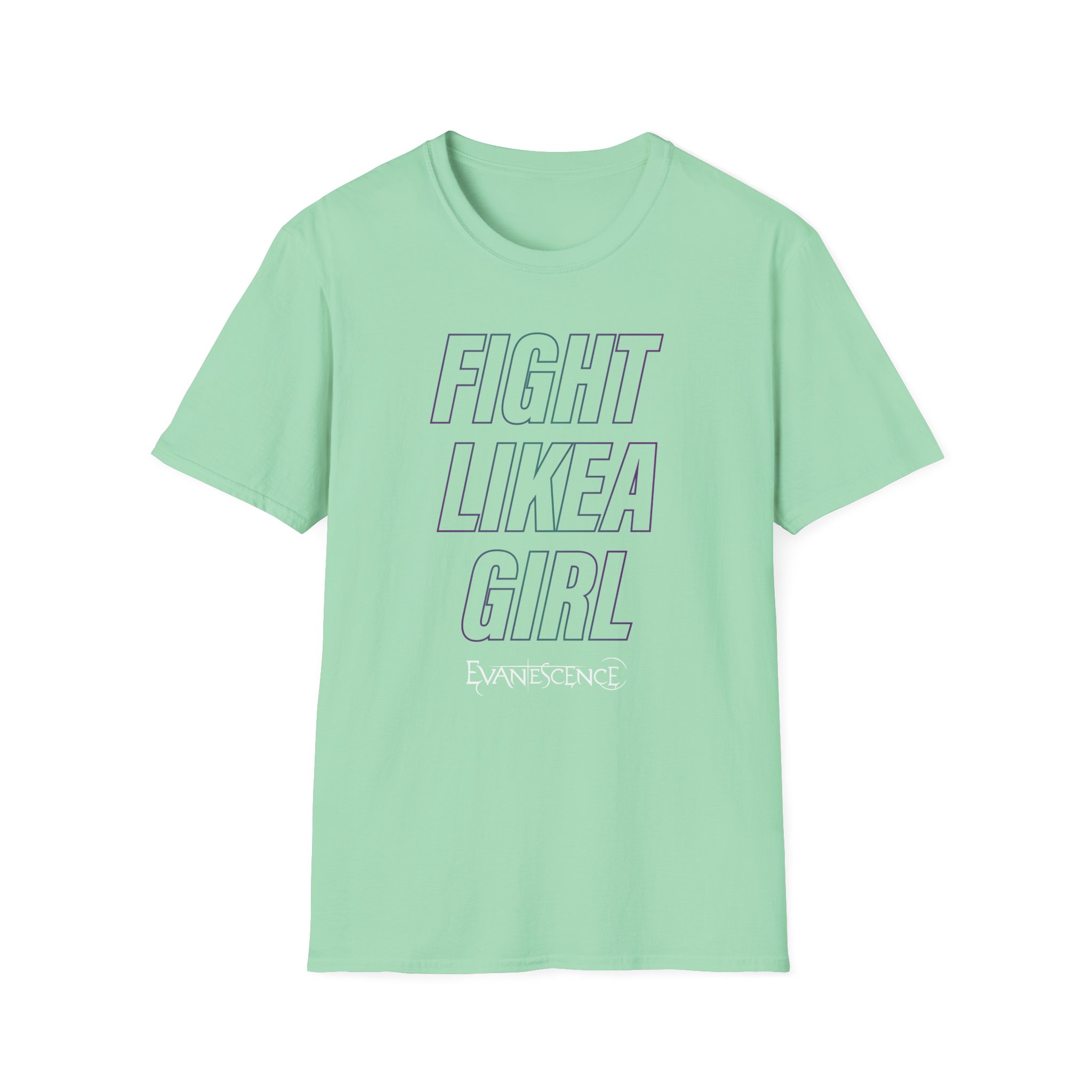 Evanescence Fight Like a Girl Unisex Softstyle T-Shirt