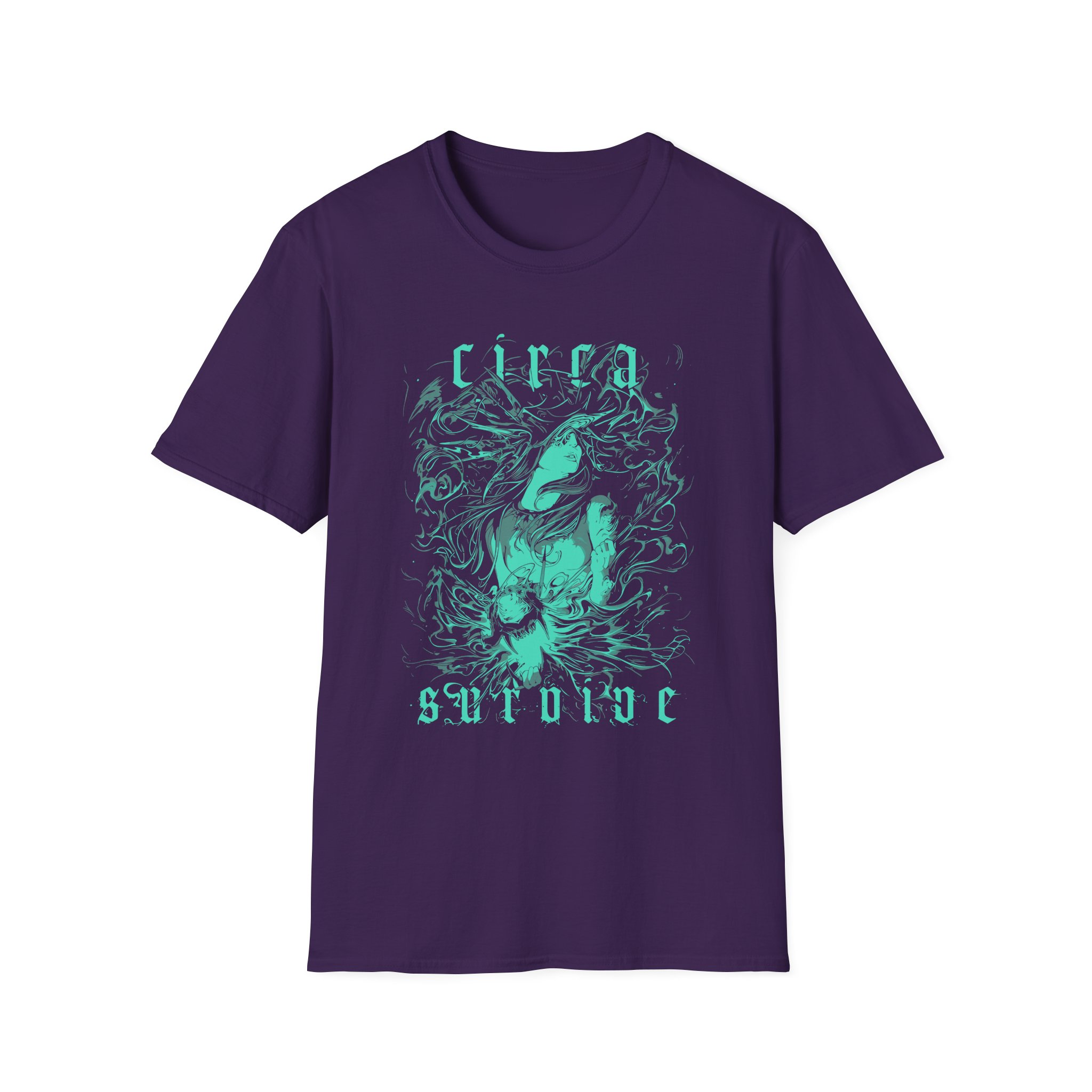 Circa Survive Illustration Unisex Softstyle T-Shirt