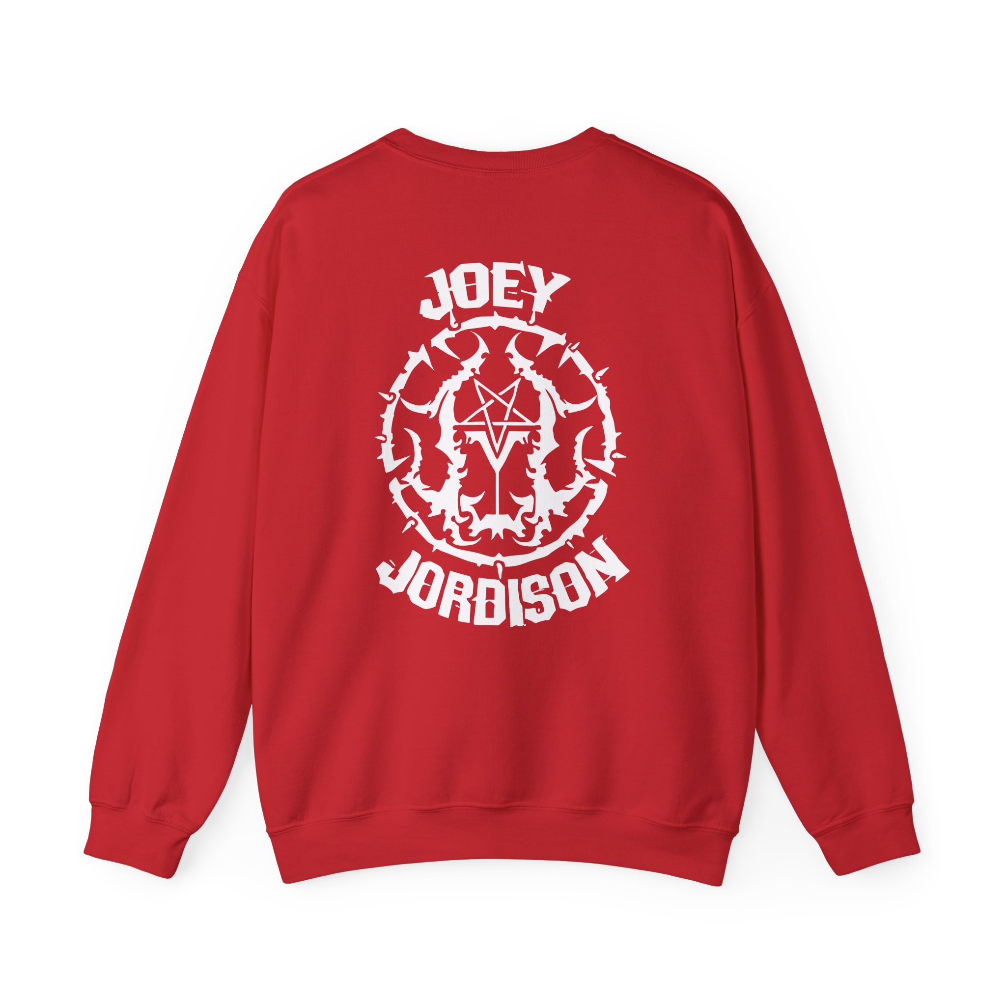 Murderdolls Joey Jordison Joey Cat Blood Mask Unisex Heavy Blendâ„¢ Crewneck Sweatshirt