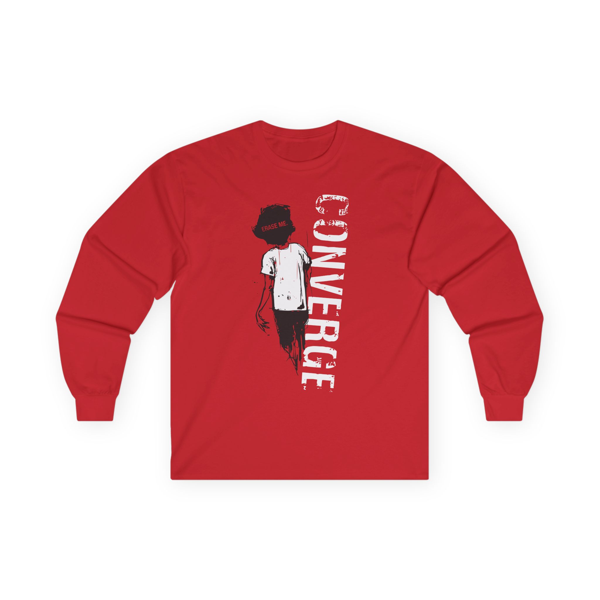 Converge Erase Me Unisex Ultra Cotton Long Sleeve Tee