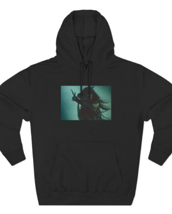 Loreen Tattoo Motion Three-Panel Fleece Hoodie