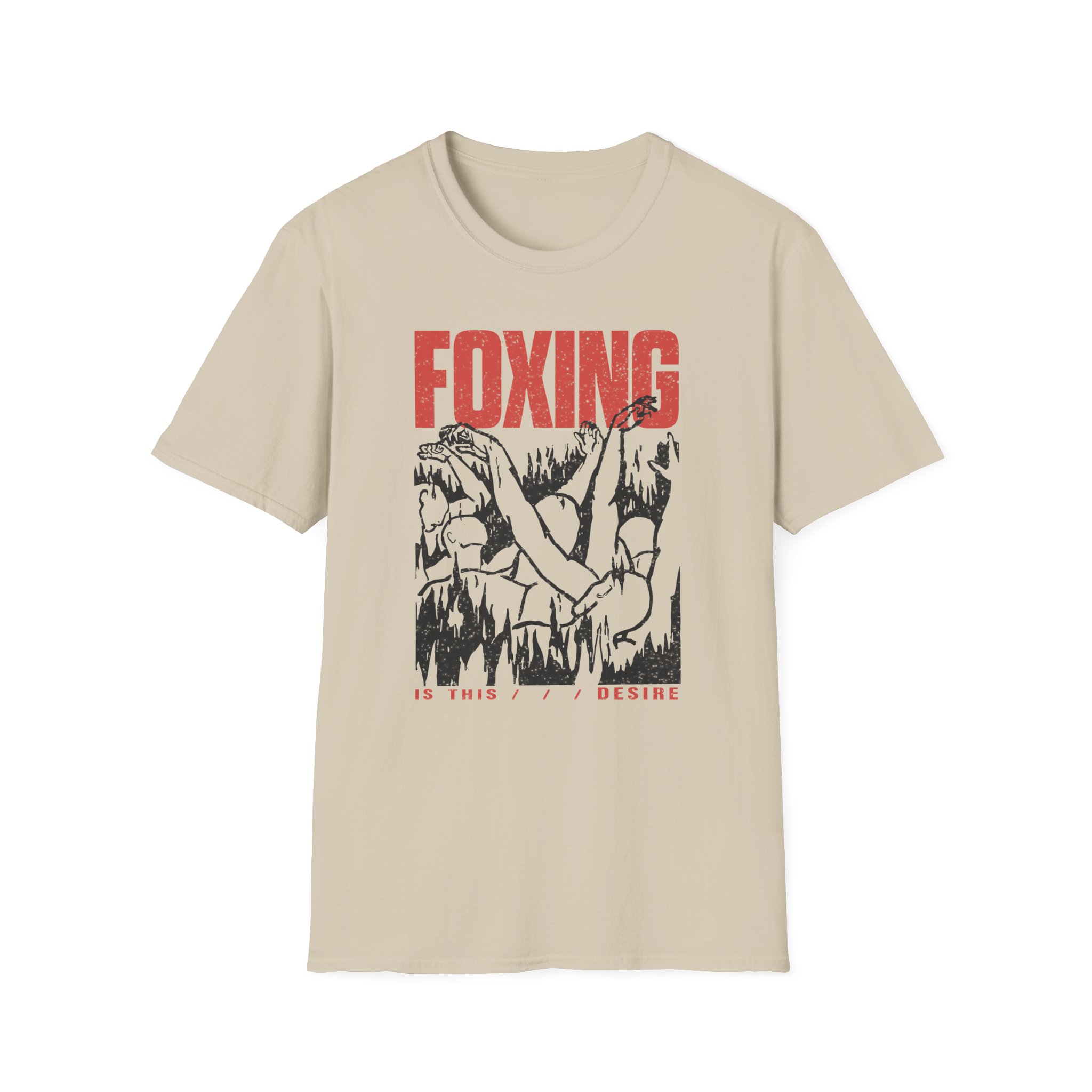 Foxing Inverted Burn Unisex Softstyle T-Shirt