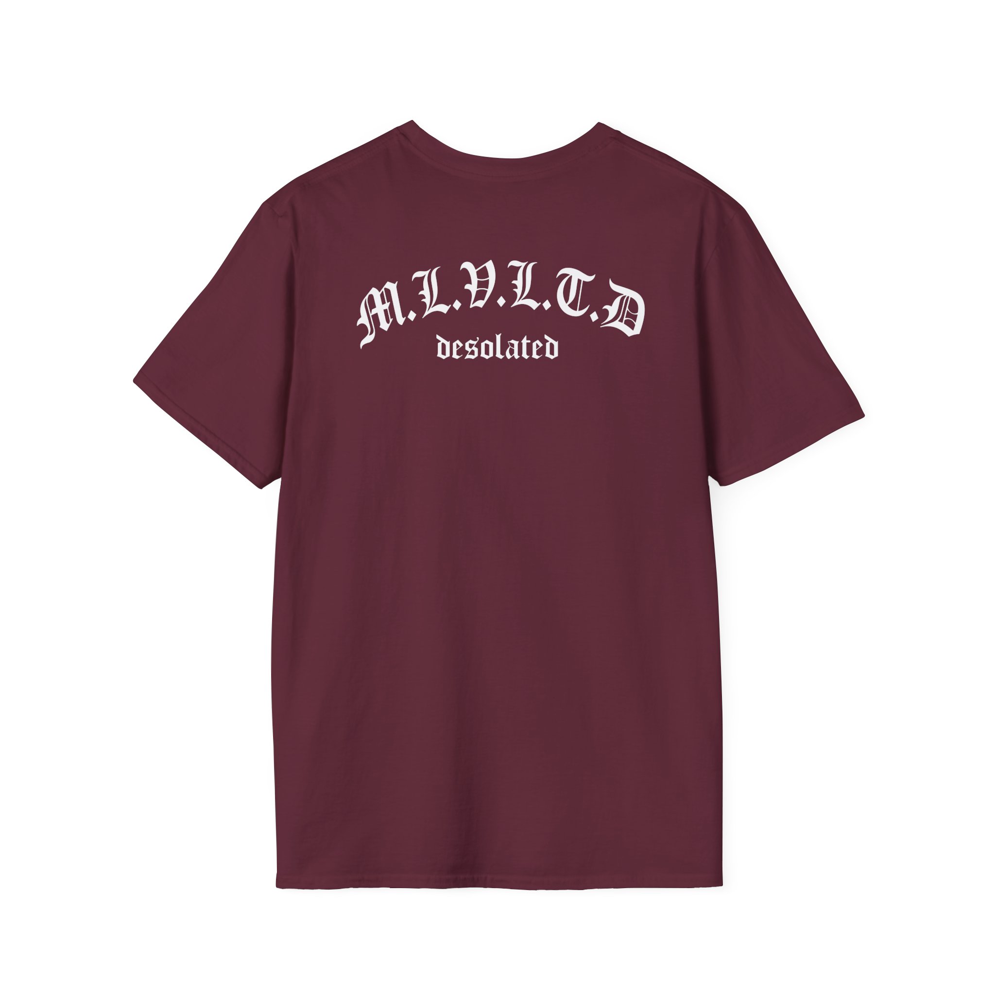 Desolated Finding Peace Unisex Softstyle T-Shirt