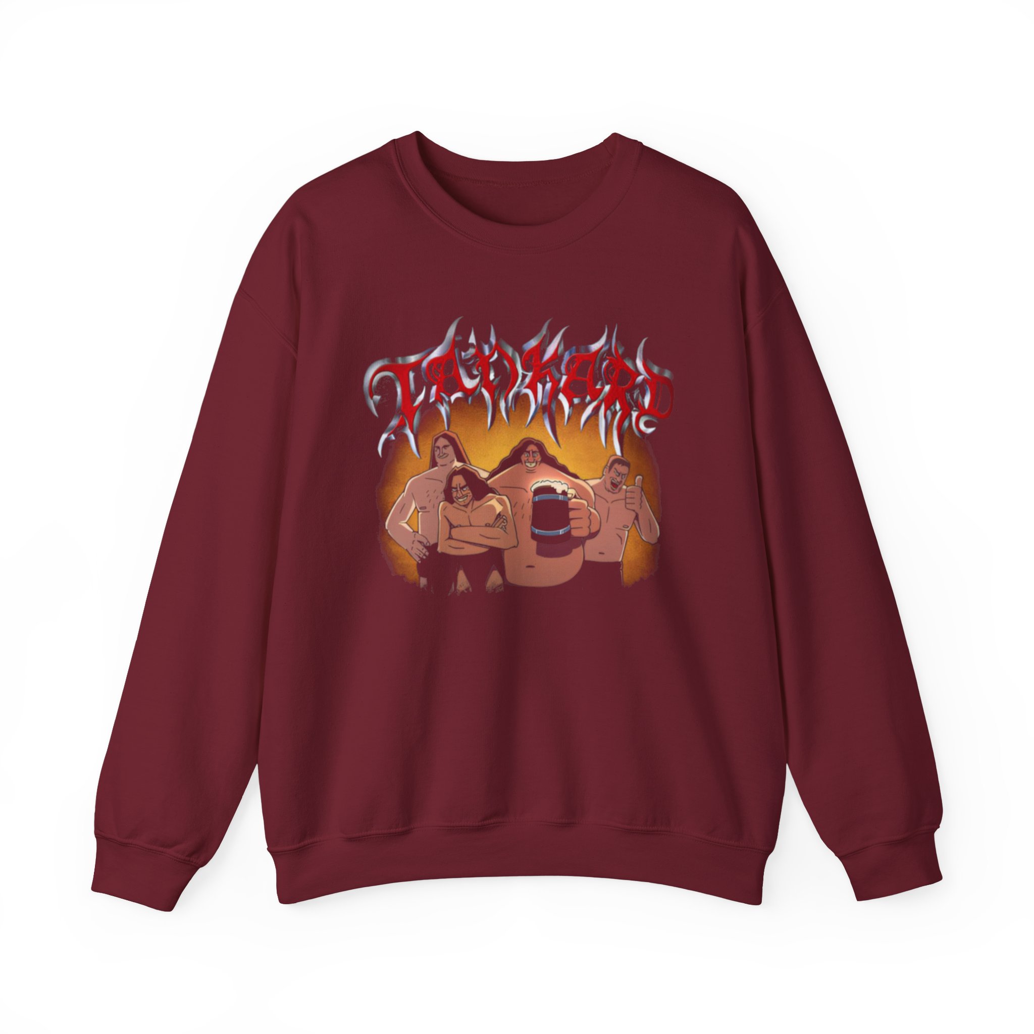 Tankard Fat, Ugly and Old Unisex Heavy Blendâ„¢ Crewneck Sweatshirt
