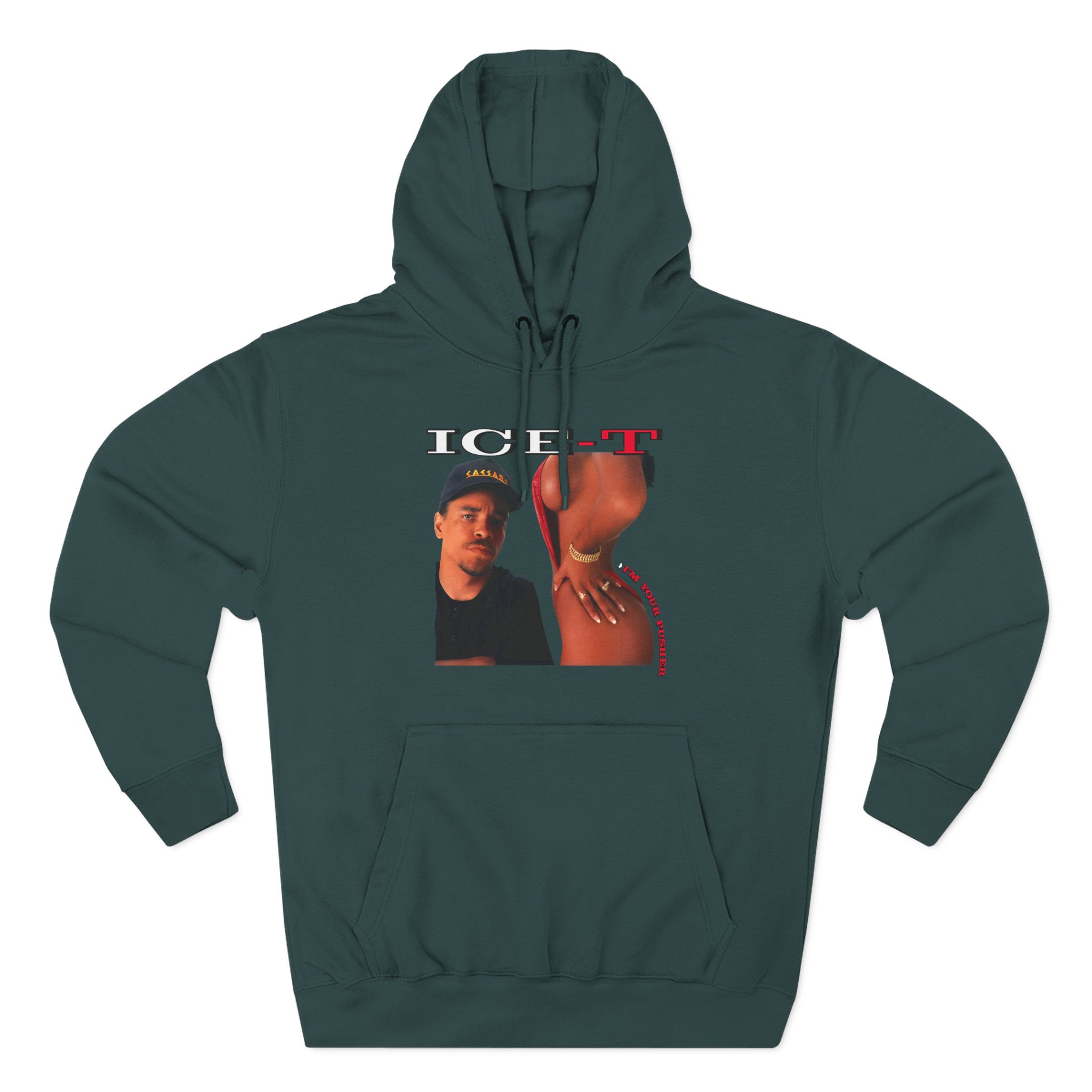 Ice-t I'm Your Pusher Three-Panel Fleece Hoodie