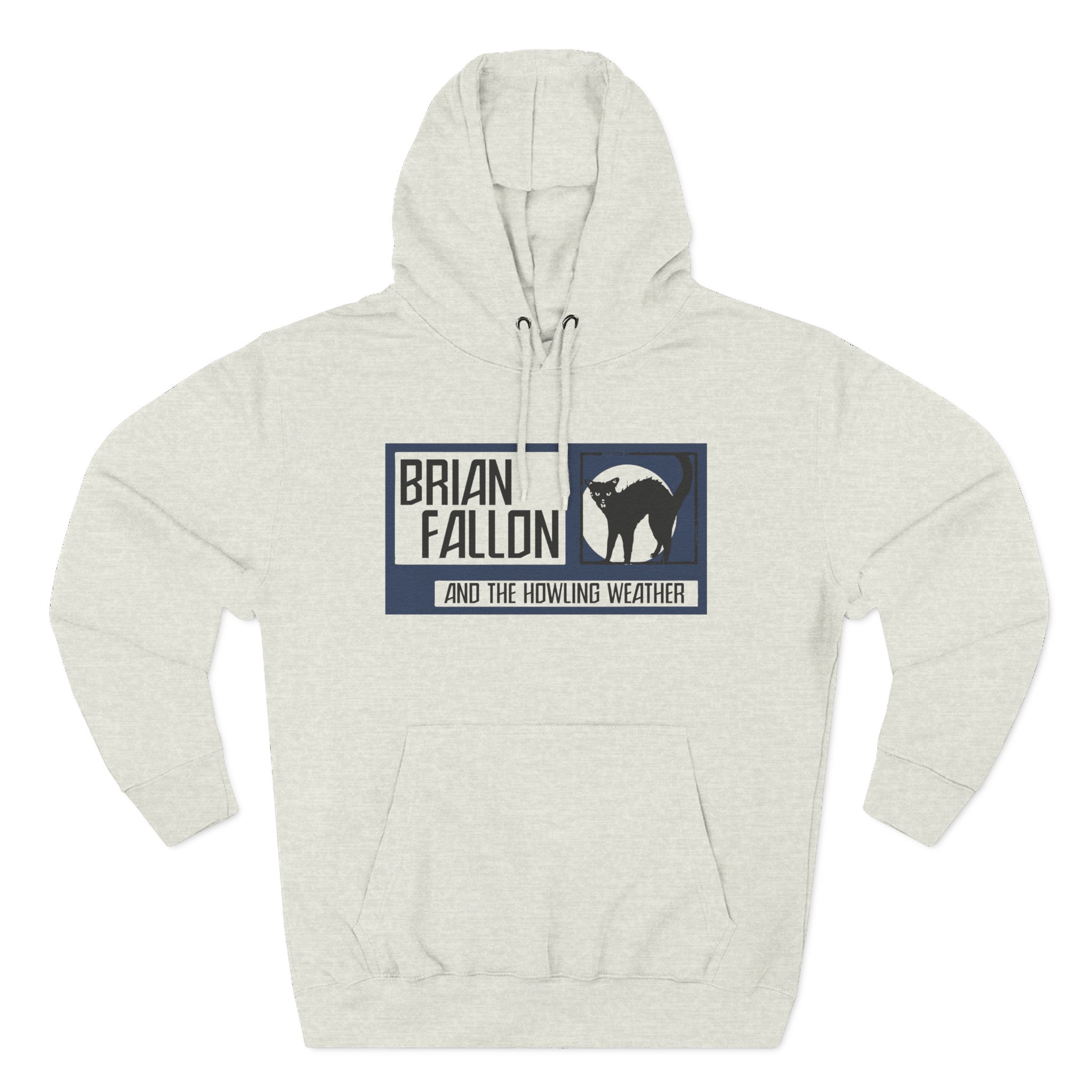 Brian Fallon Cat Three-Panel Fleece Hoodie