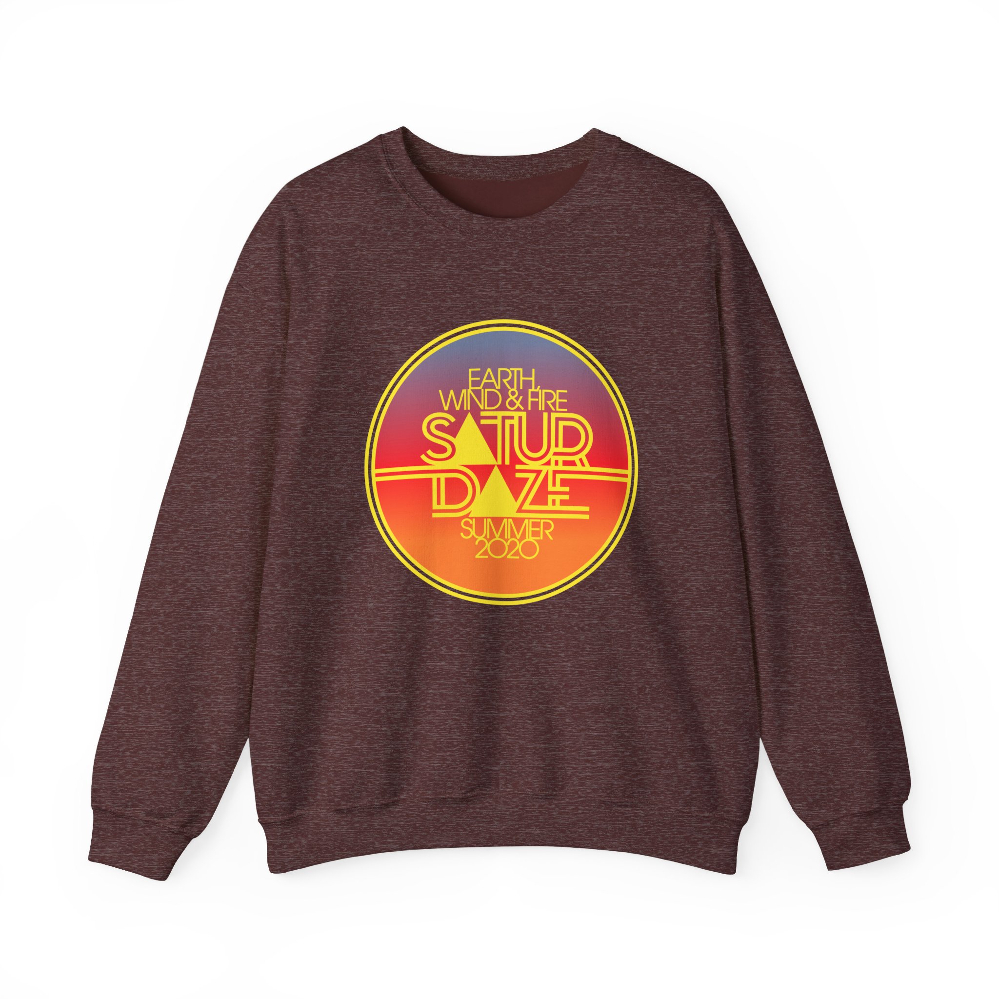 Earth Wind & Fire Saturdaze Unisex Heavy Blendâ„¢ Crewneck Sweatshirt