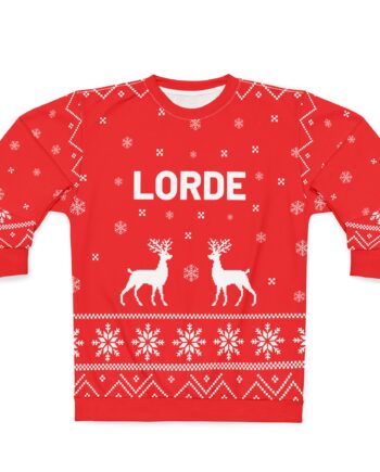 Lorde Unisex Sweatshirt (AOP)